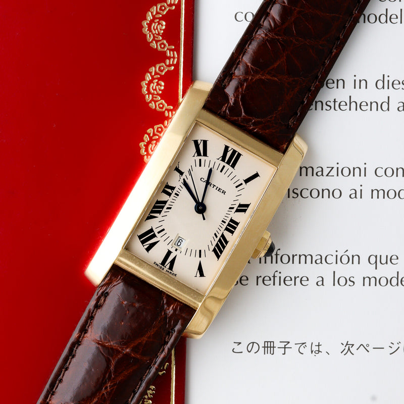 Cartier Tank Américaine Automatic YG Ref.8172984