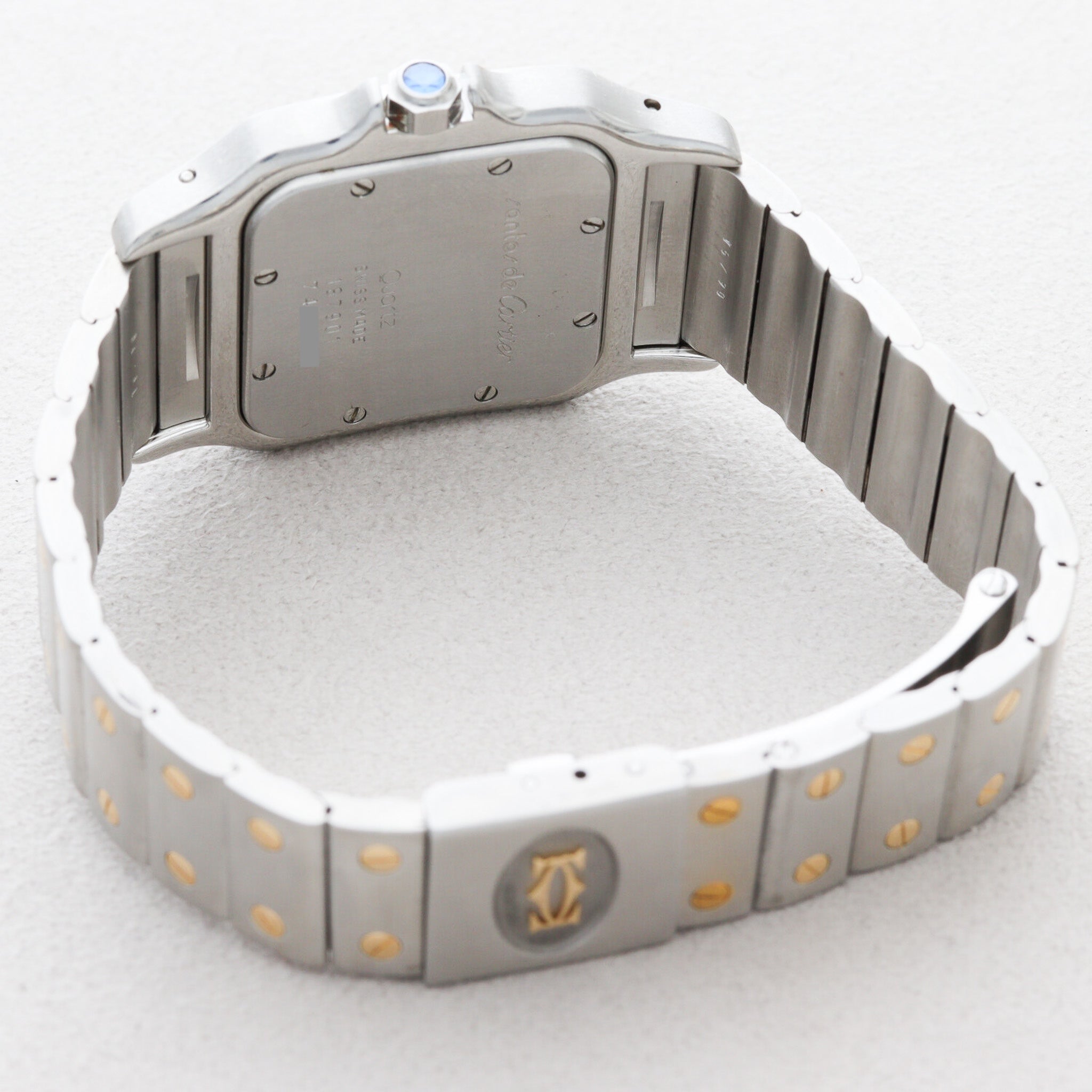 Cartier Santos Galbée LM Two-Tone Quartz