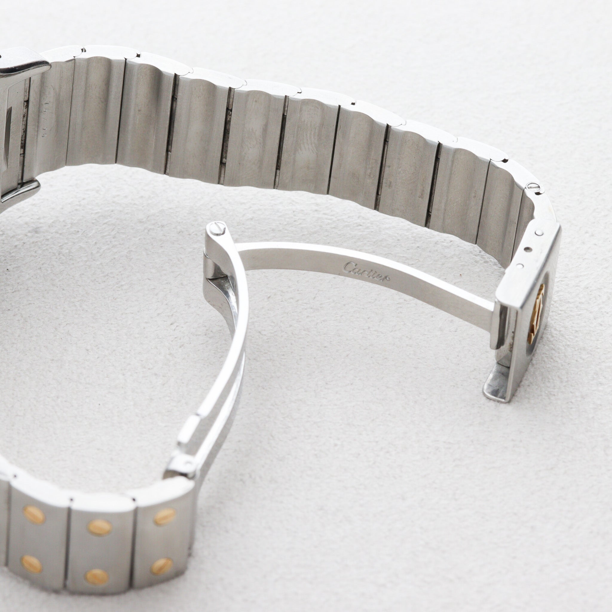 Cartier Santos Galbée LM Two-Tone Quartz