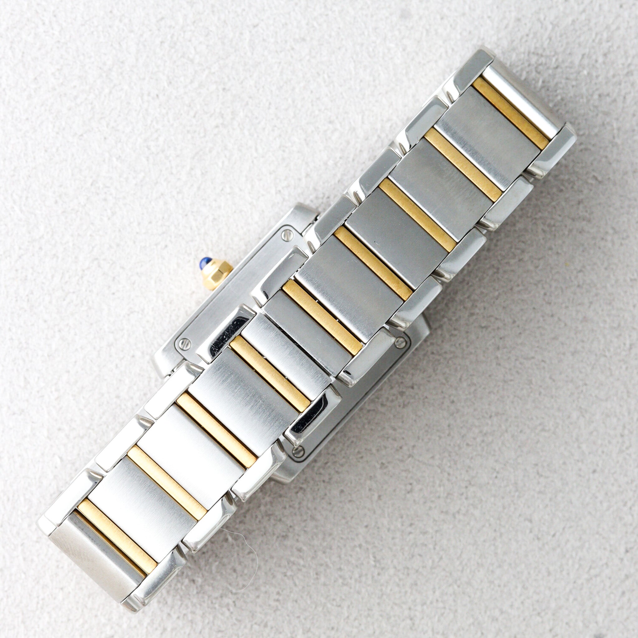 カルティエ タンクフランセーズ SM コンビ