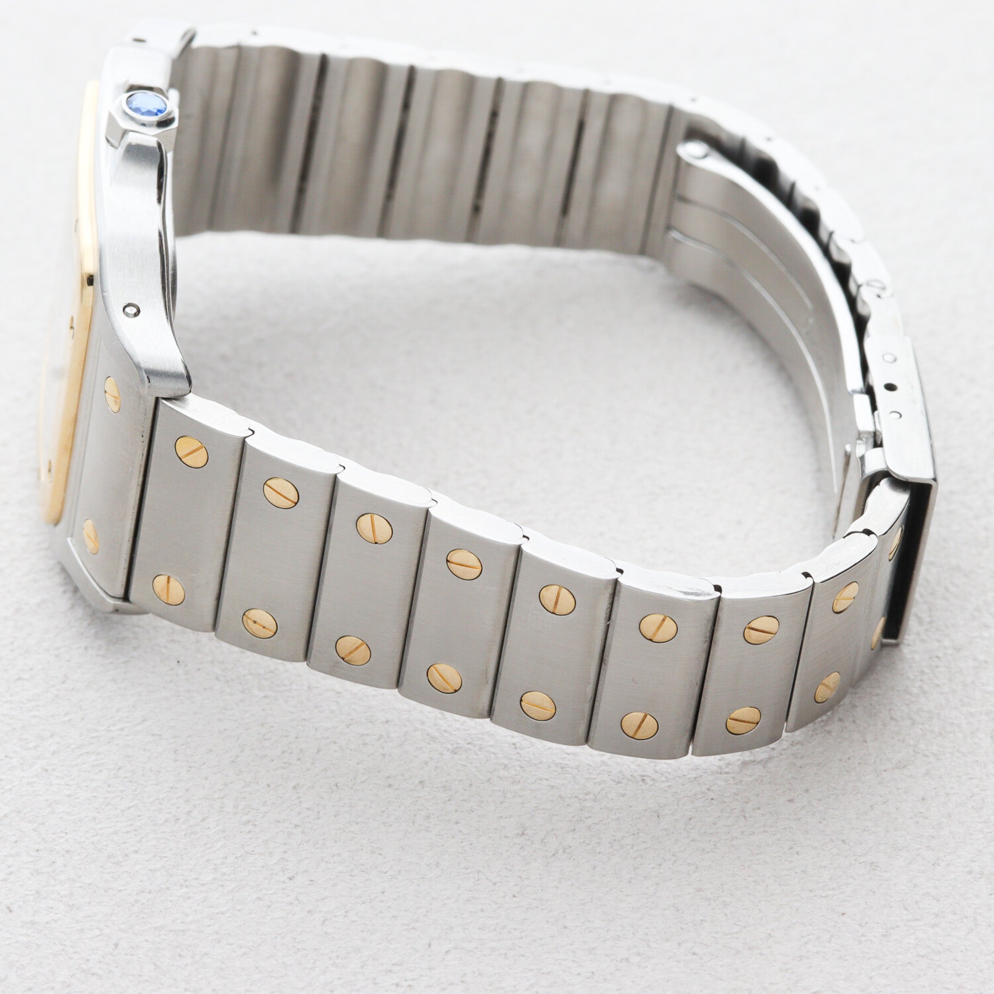 Cartier Santos Galbée LM Two-Tone Quartz