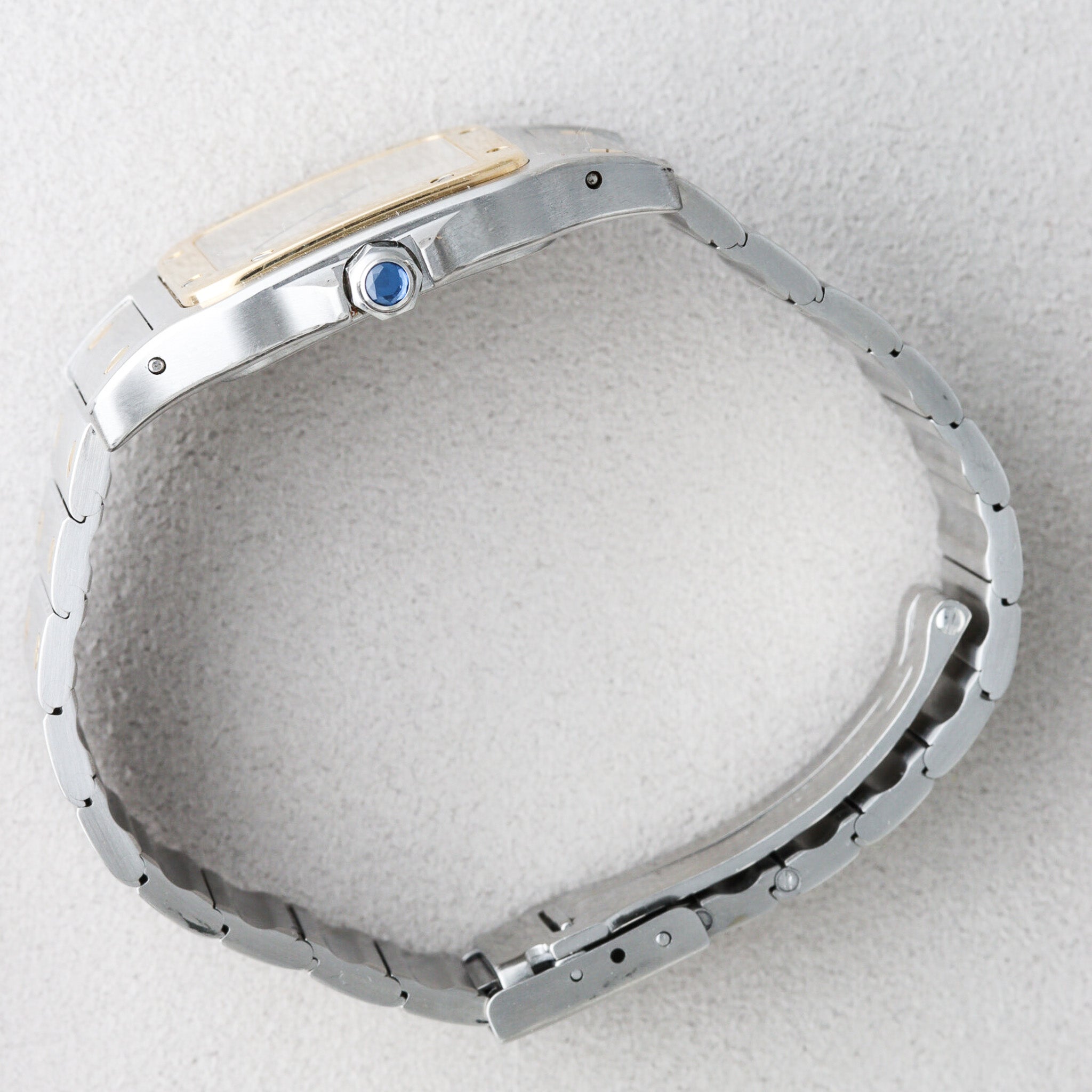 Cartier Santos Galbée LM Two-Tone Quartz