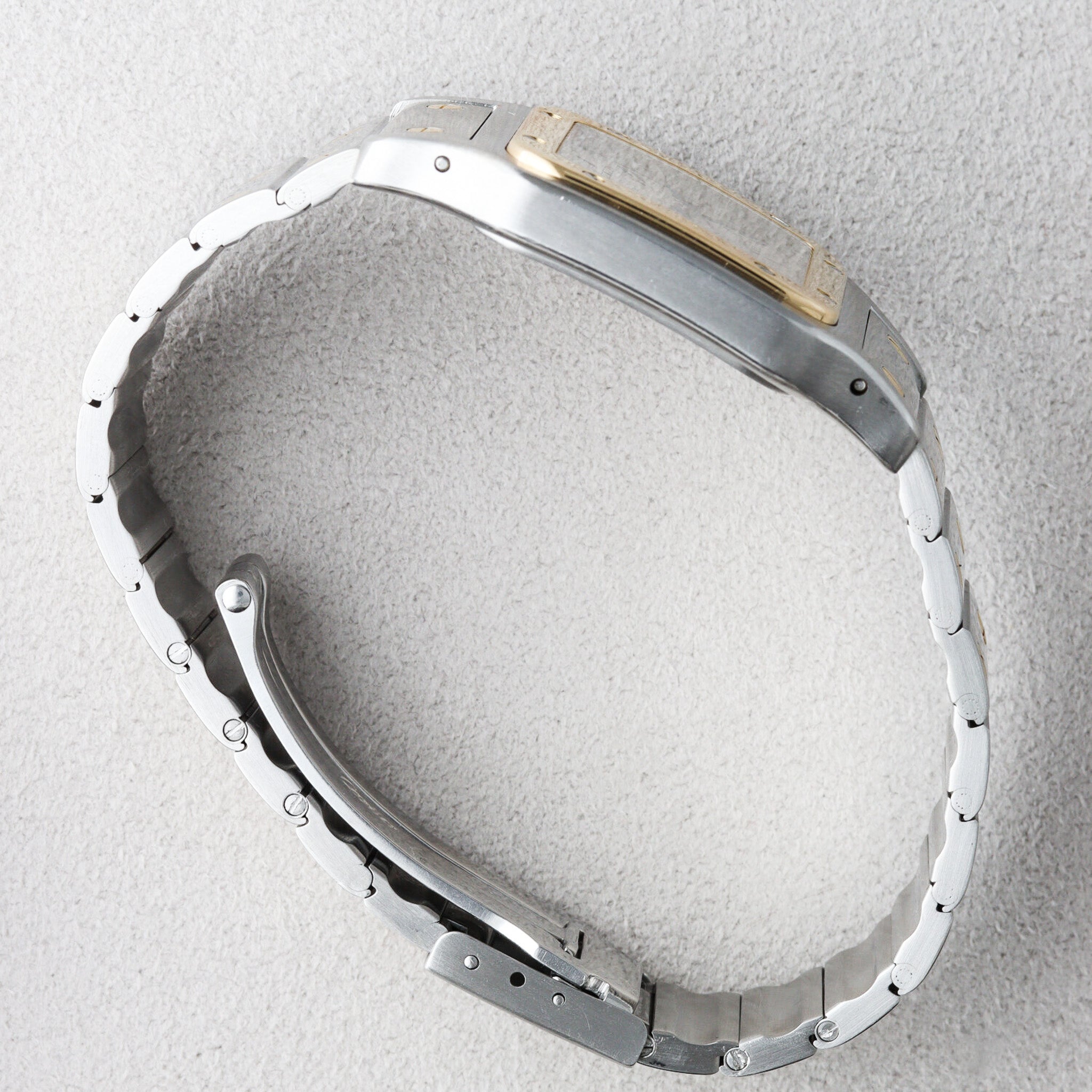 Cartier Santos Galbée LM Two-Tone Quartz