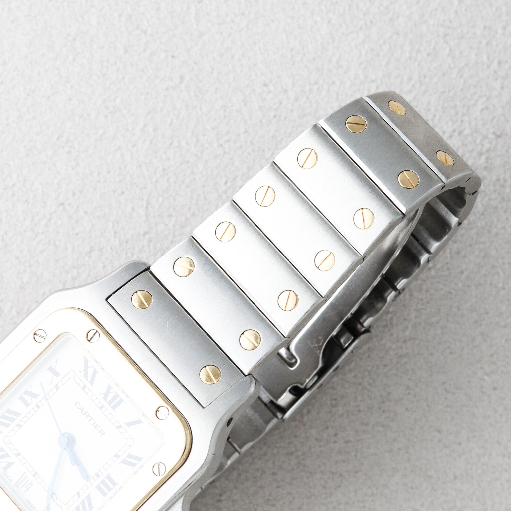 Cartier Santos Galbée LM Two-Tone Quartz