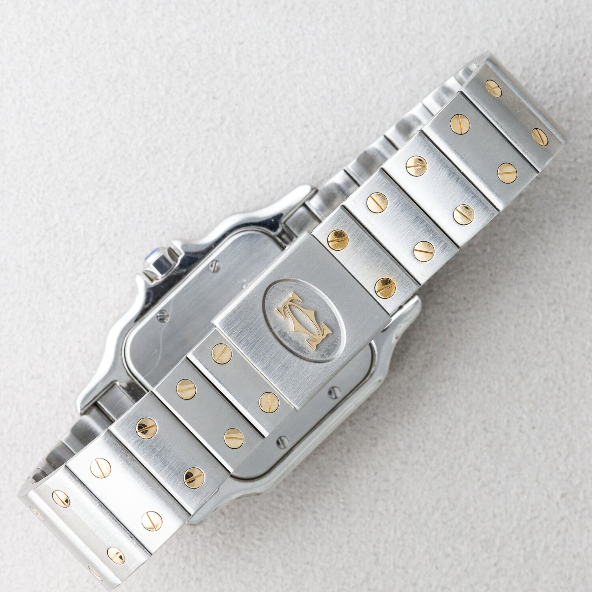 Cartier Santos Galbée LM Two-Tone Quartz