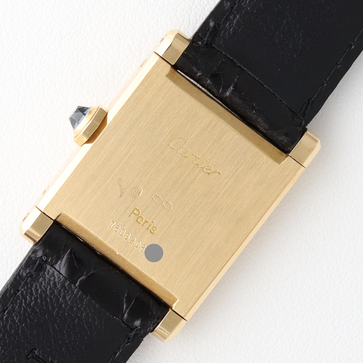 Cartier Tank Normale Large PARIS Dial Manual-Winding Ref.78092 No Cracks Excellent Condition