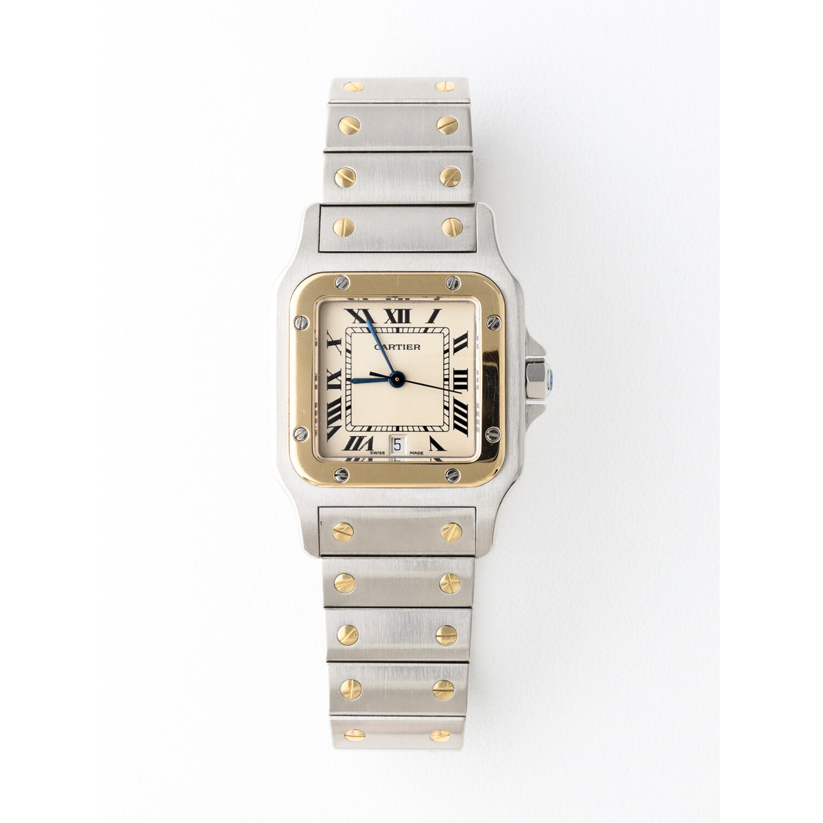 Cartier Santos Galbée LM Two-Tone Quartz