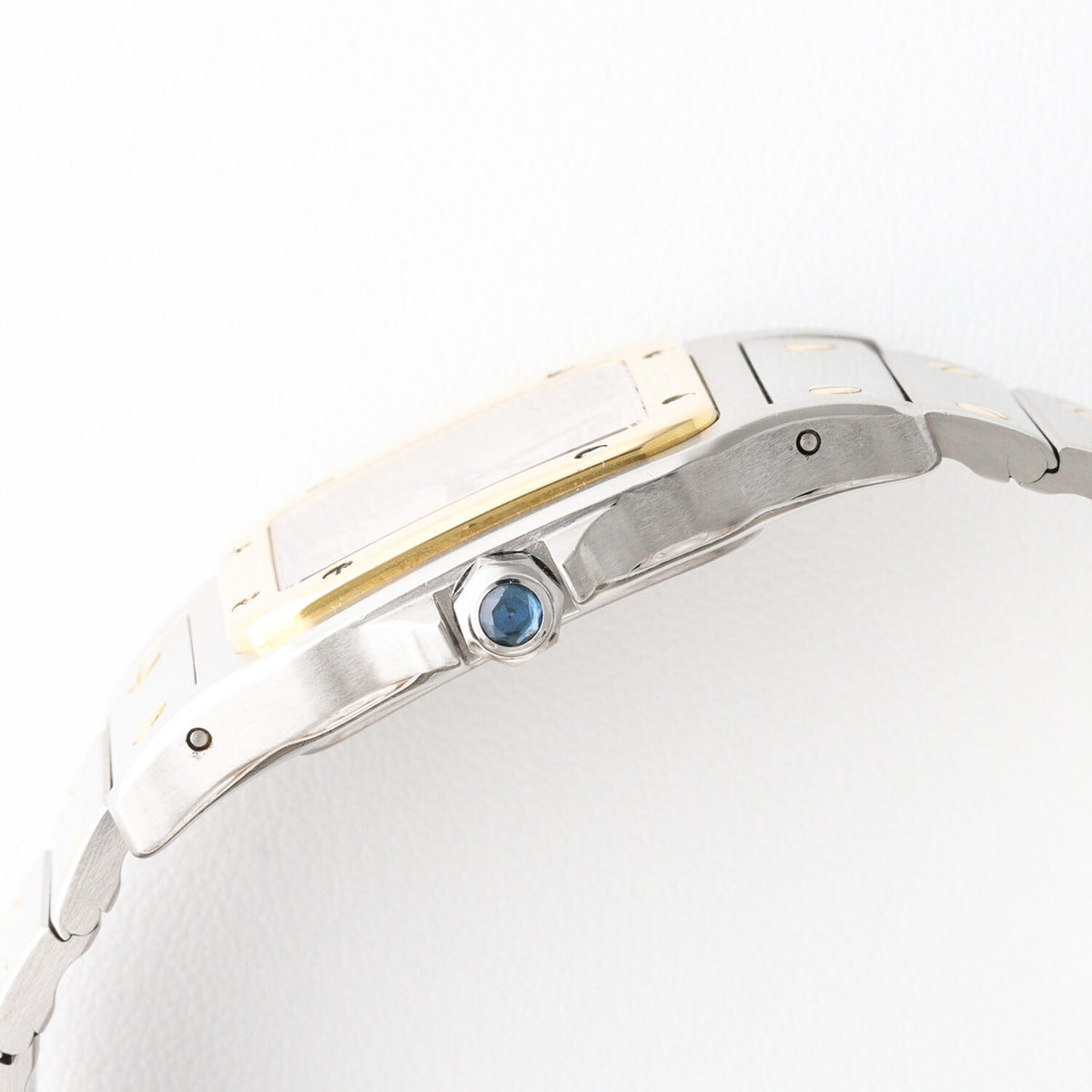 Cartier Santos Galbée LM Two-Tone Quartz