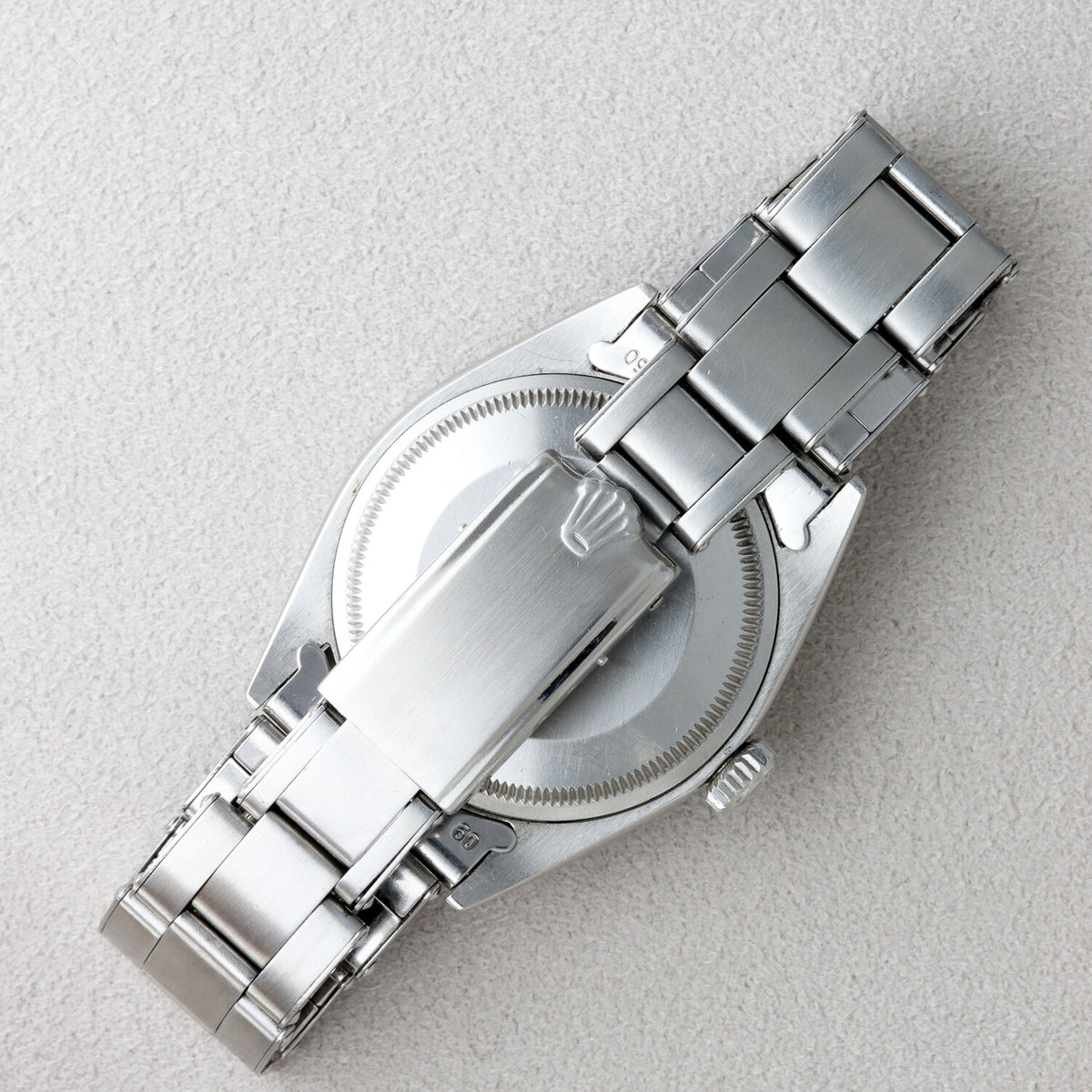 Rolex Oyster Perpetual Date with Aged Blue Dial
