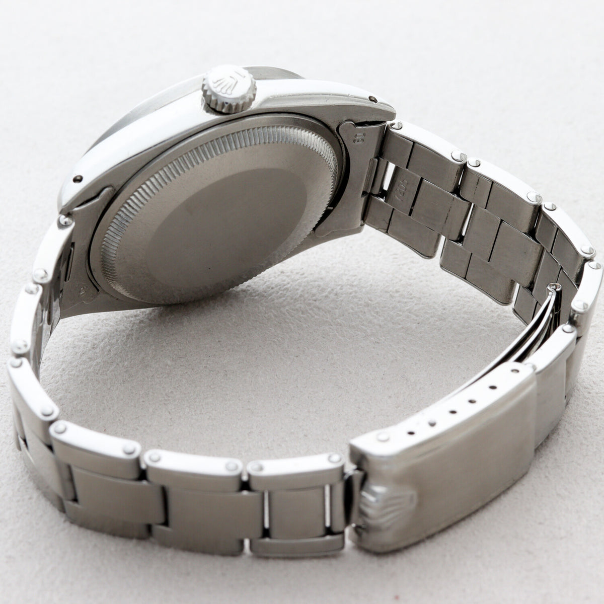 Rolex Oyster Perpetual Date with Aged Blue Dial