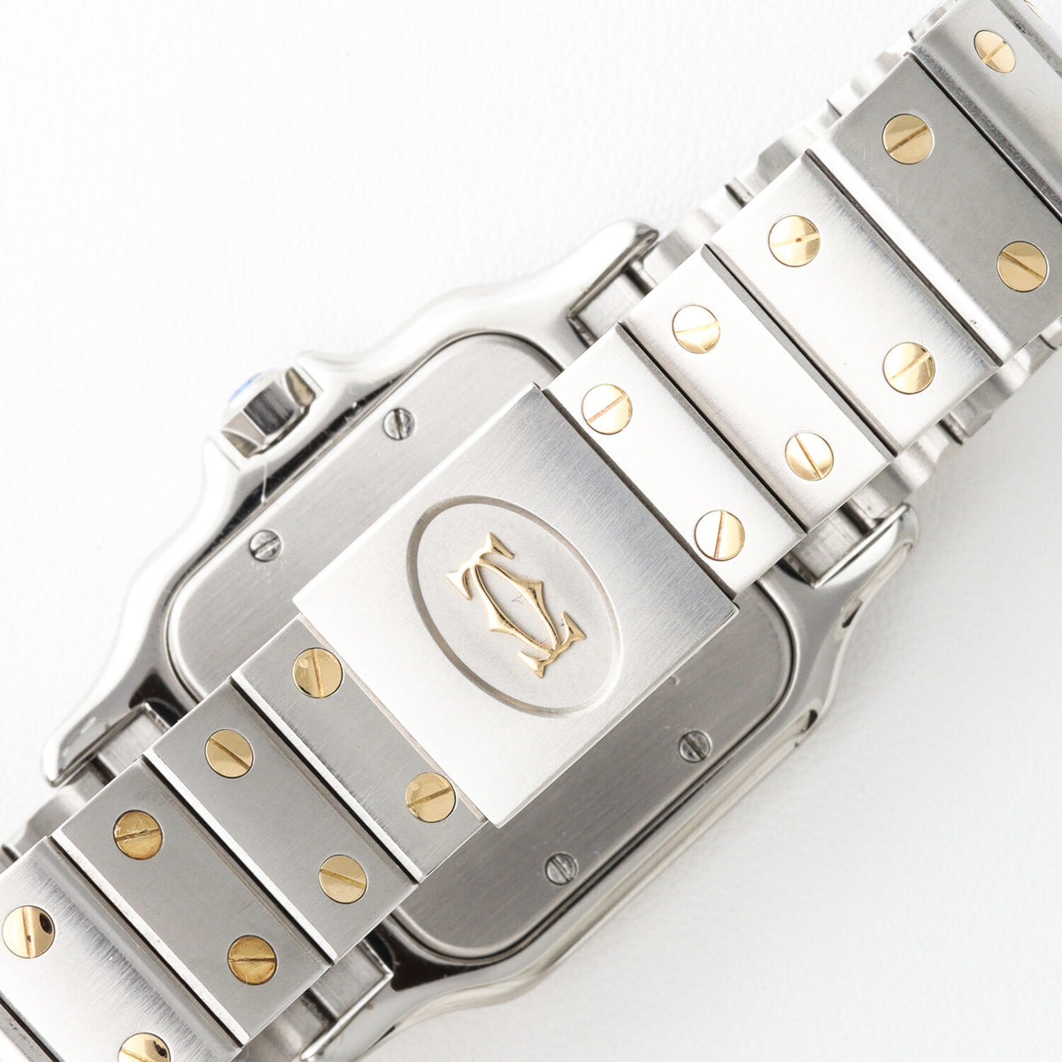 Cartier Santos Galbée LM Two-Tone Quartz