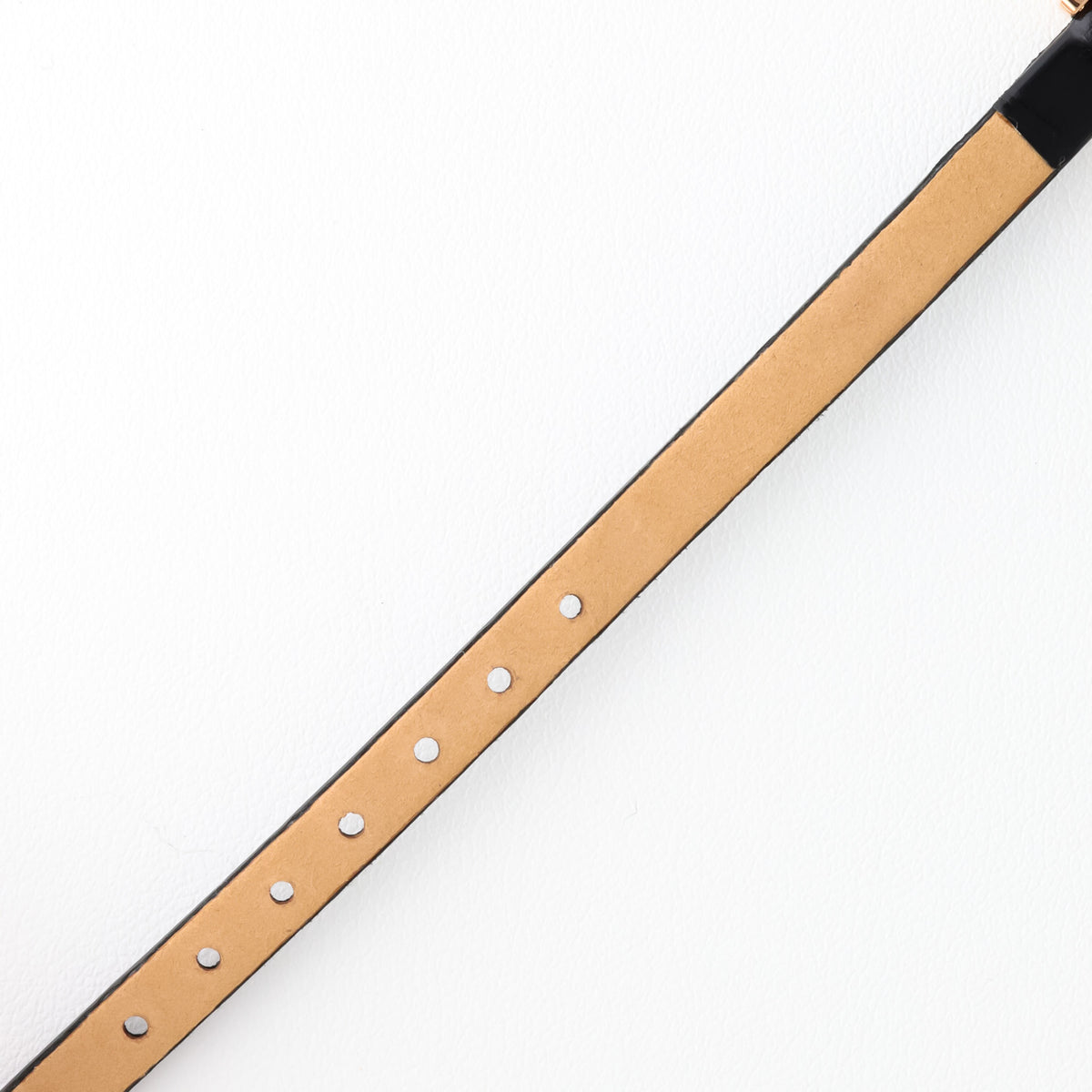 Cartier Lanières 18K Rose Gold Leather Watch