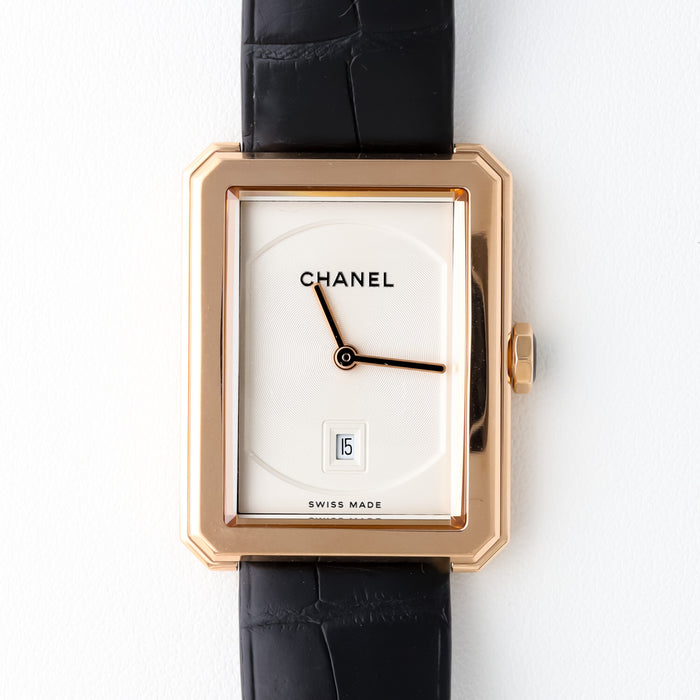 Chanel Boy.Friend Medium in 18K Beige Gold