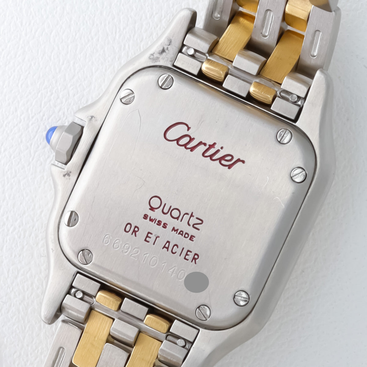 Cartier Panthère SM Two-Row, Authorized Service Completed
