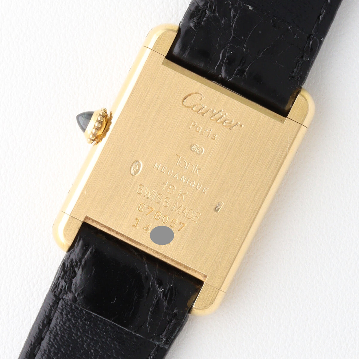 卡地亞 Tank Louis SM 雕花錶盤