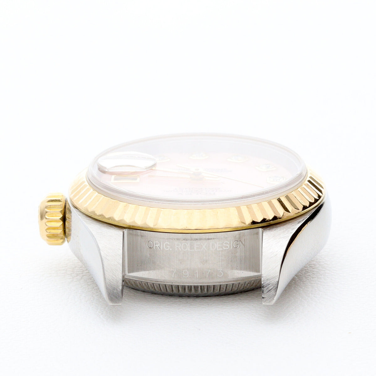 勞力士 Datejust 粉紅蛋白石錶盤間金款