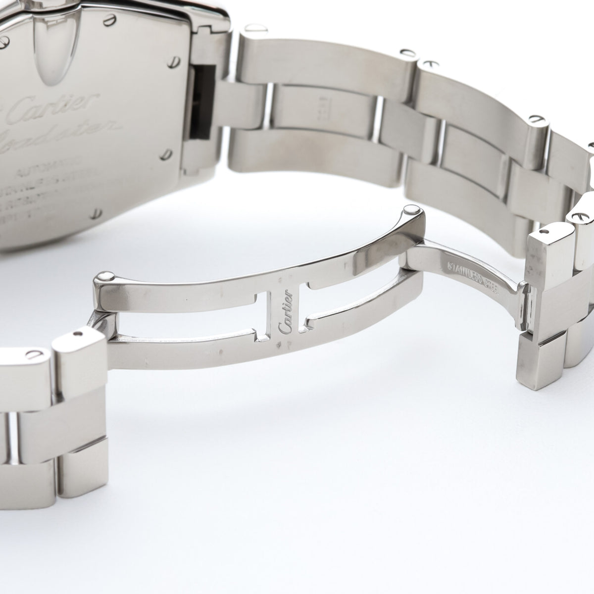 Cartier Roadster LM Automatic Stainless Steel