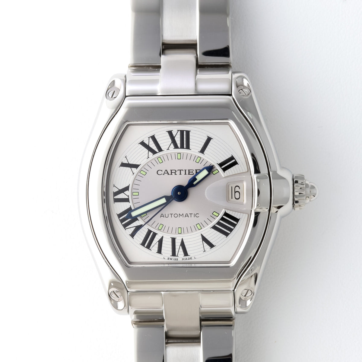 Cartier Roadster LM Automatic Stainless Steel
