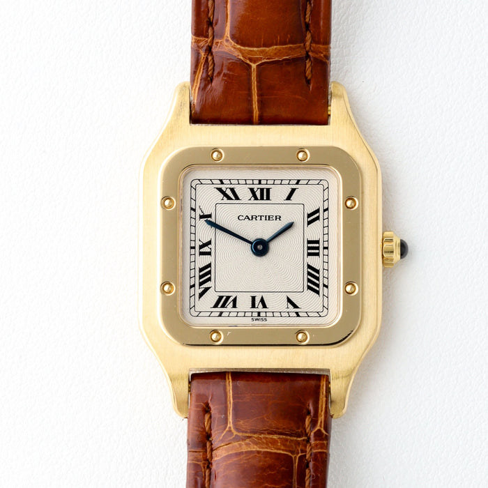 Cartier Santos-Dumont SM Yellow Gold Hand-Wound