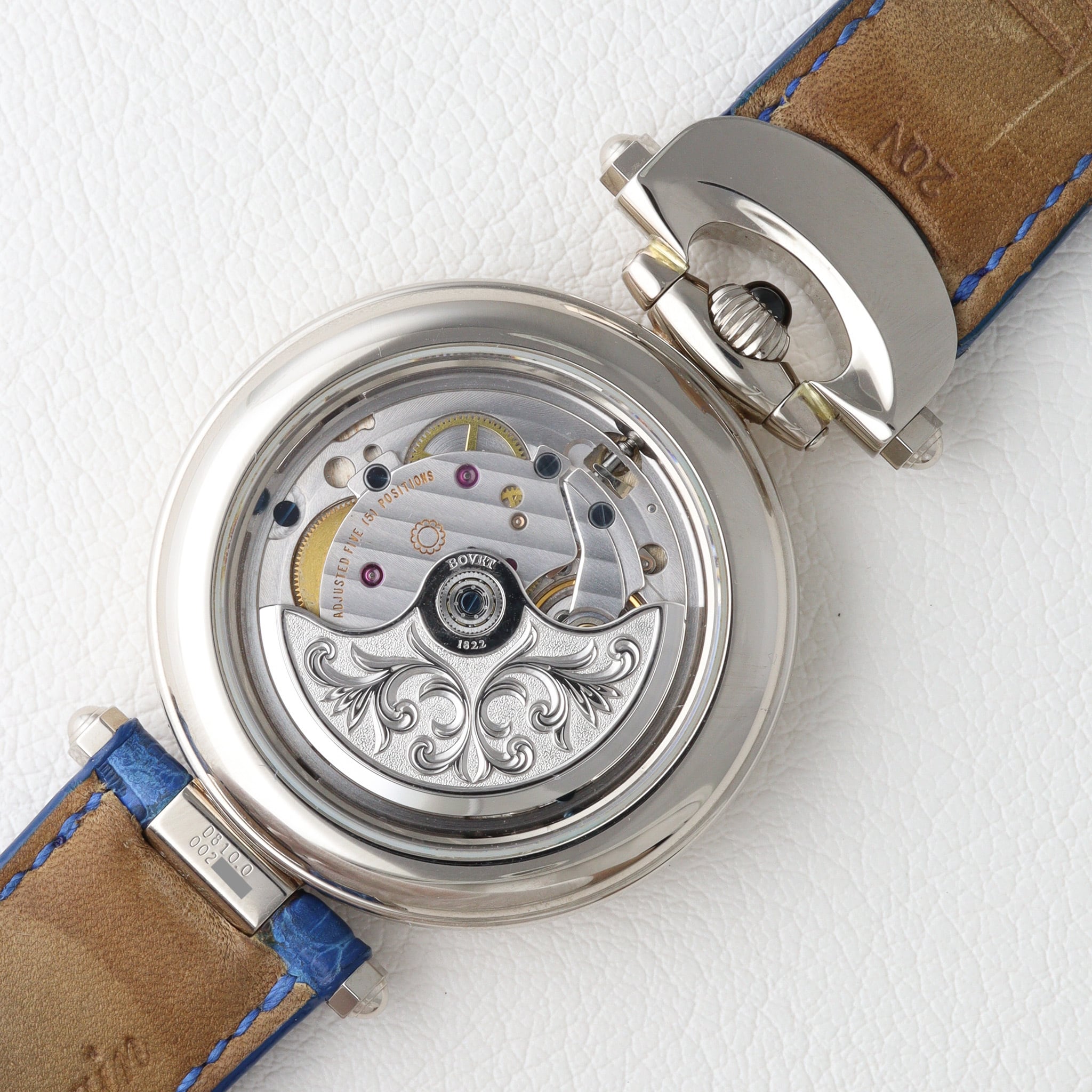 BOVET フルリエ WG　裏スケ ギョーシェ スターダイアル D801.0