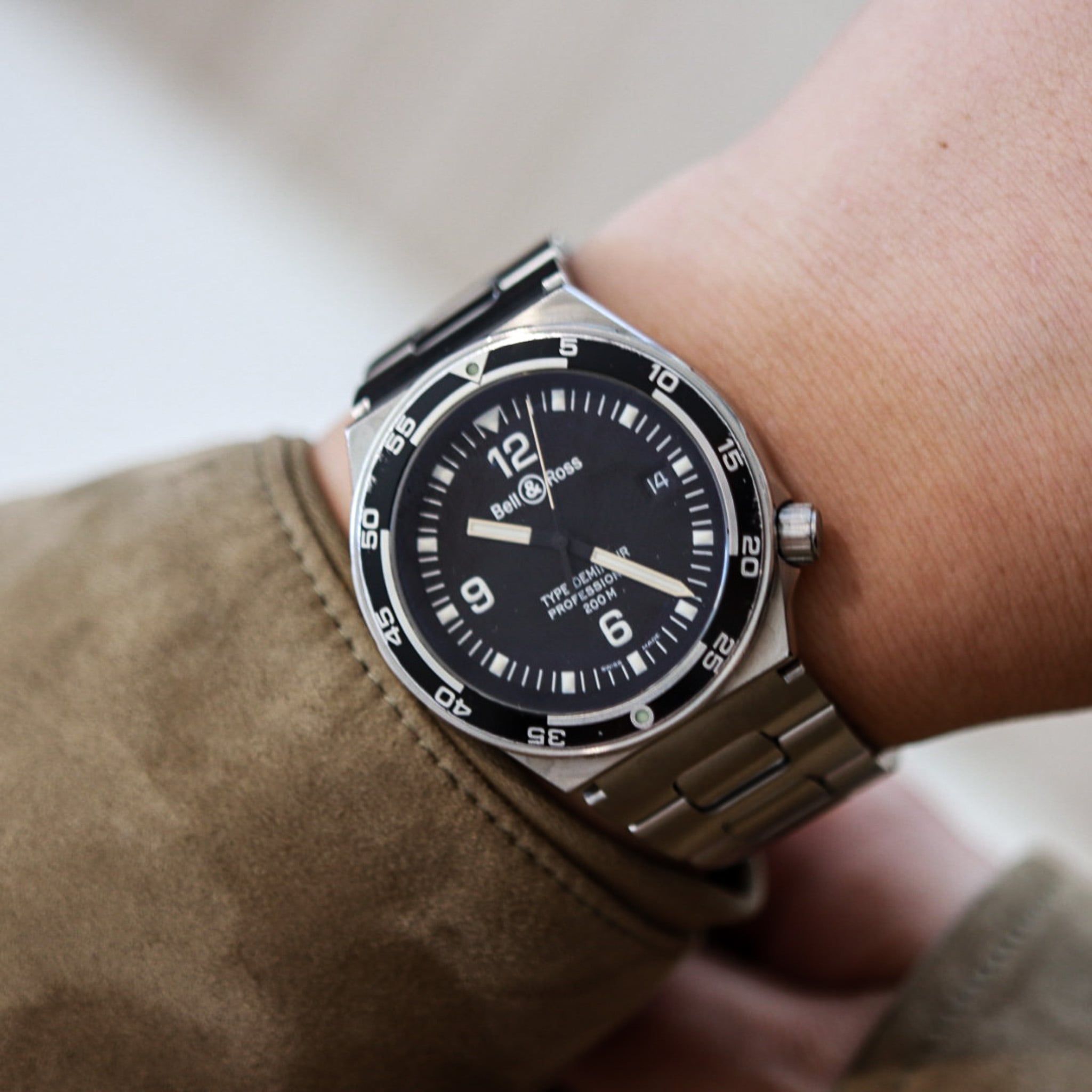 Bell & Ross タイプデミナー TYPE DEMINEUR　クオーツ 420s