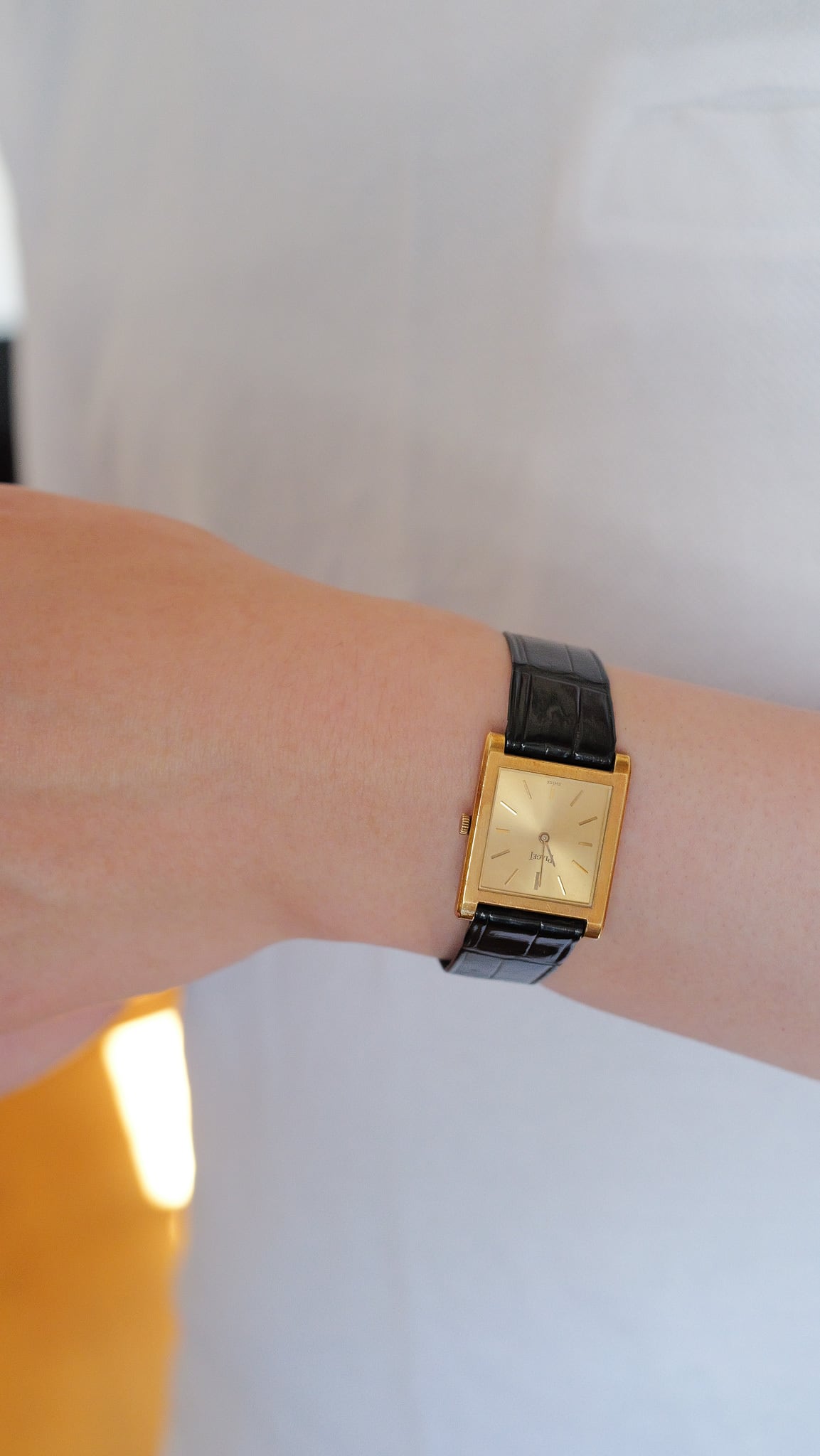 ピアジェ タンク　手巻き YGゴールド piaget cal.9P