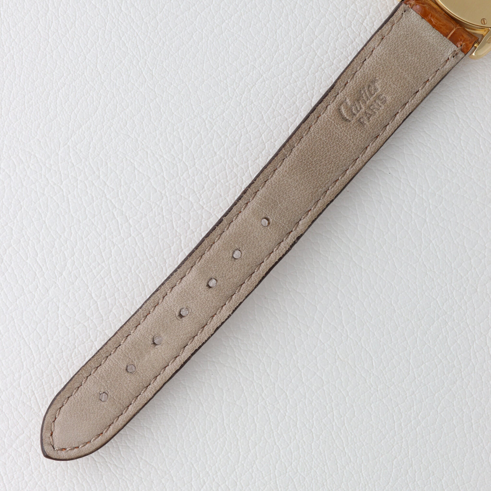 【正規修理済】カルティエ サントス ロンド クロノリフレックス 純正ダイヤモンド Ref.1530