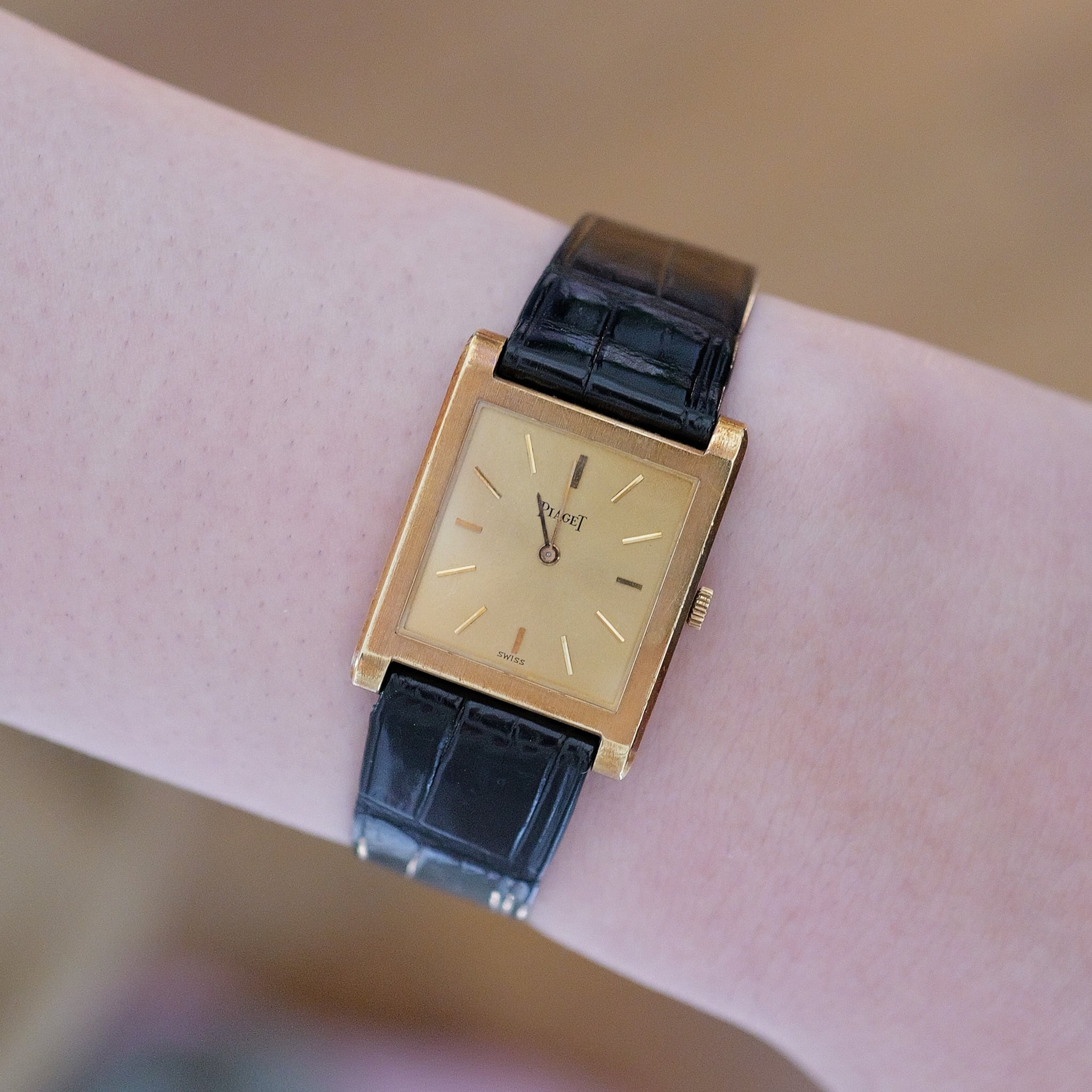 ピアジェ タンク　手巻き YGゴールド piaget cal.9P