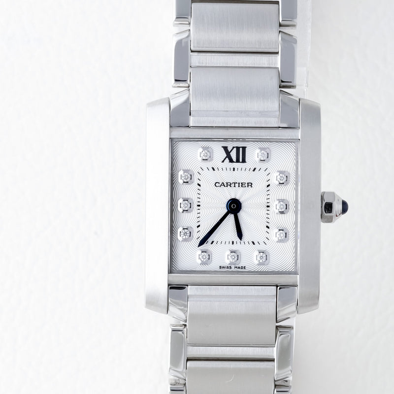 Cartier / Tank Francaise / Stainless Steel / タンクフランセーズ SM ダイヤルダイヤモンド