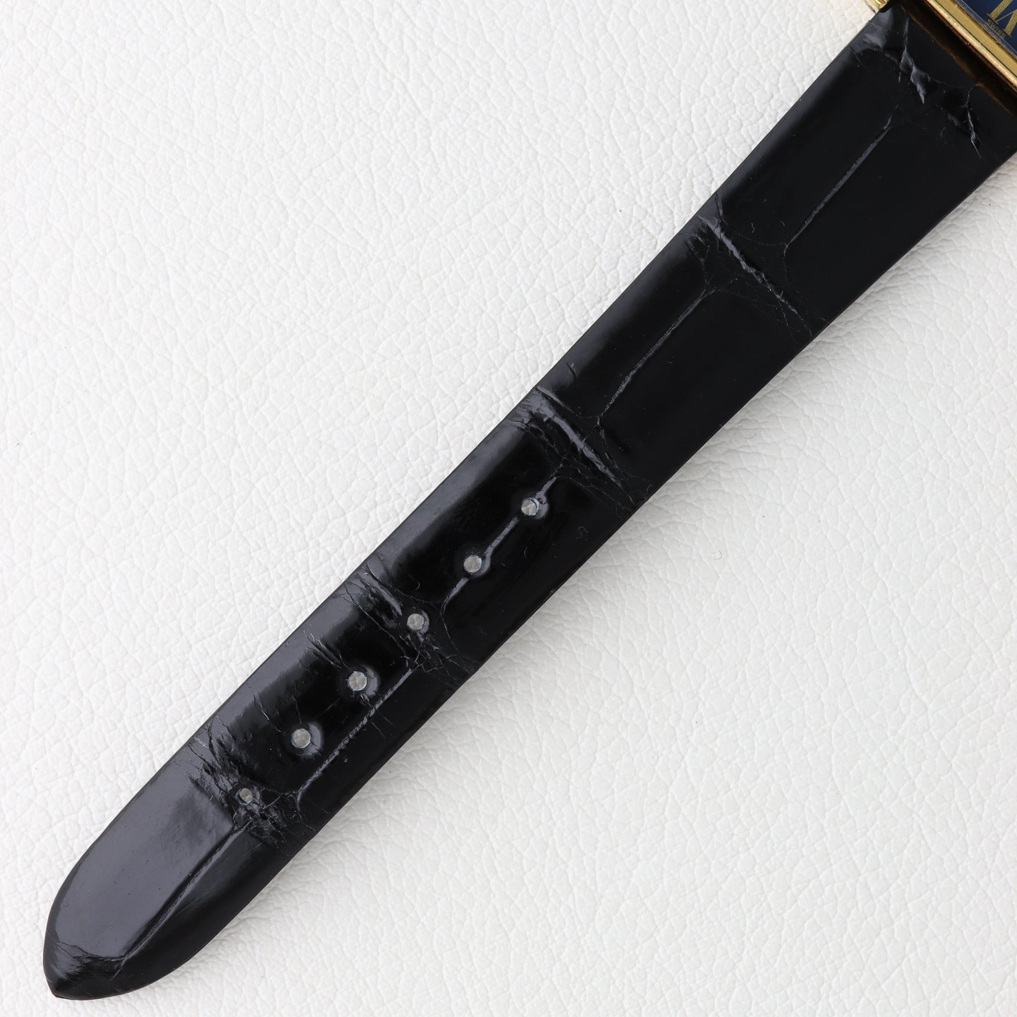 カルティエ ステップドタンク  ブルー文字盤 Ref.5512116