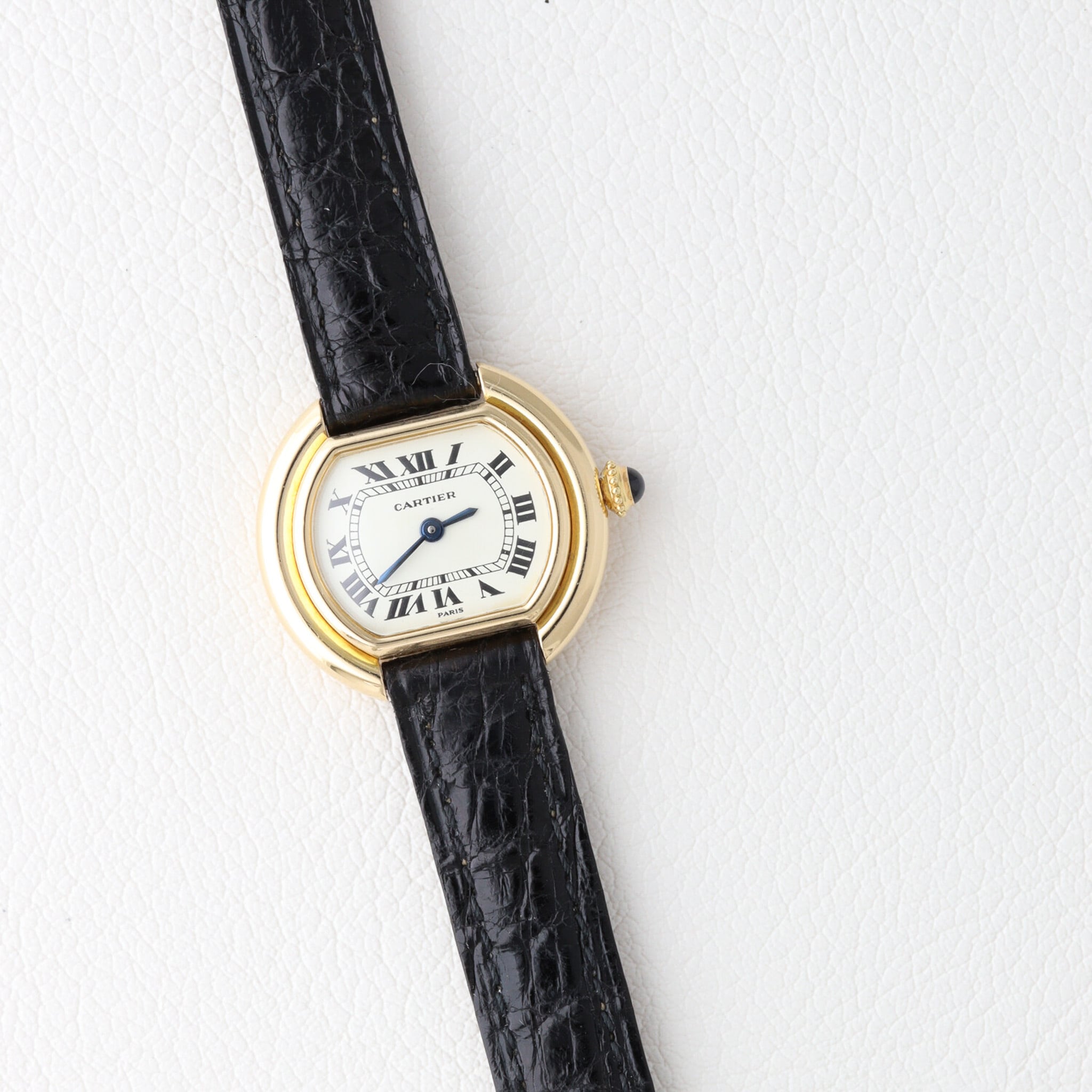 カルティエ  エリプスSM Ref.67081 手巻き PARIS文字盤