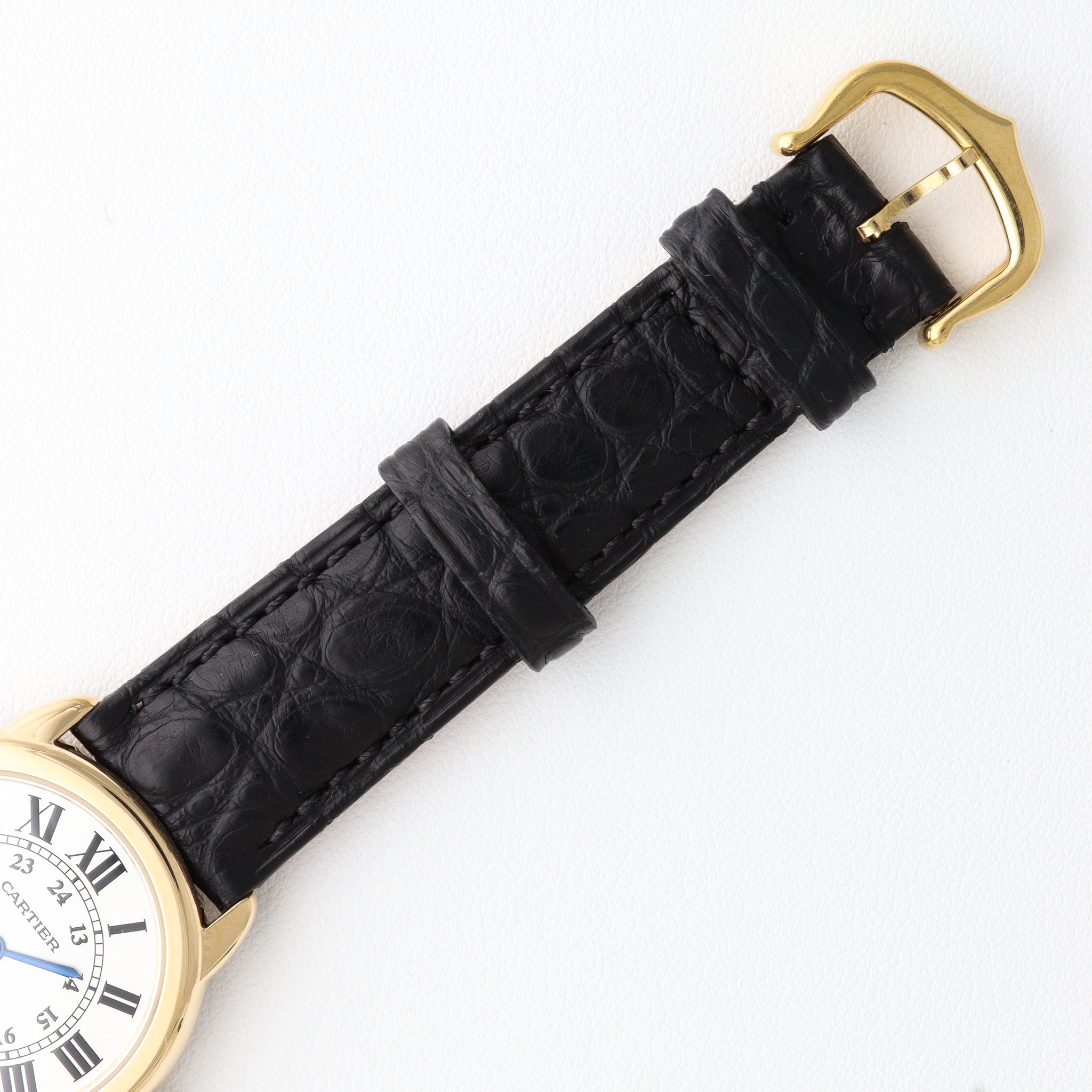 カルティエ ロンドソロ SM ゴールド レザー