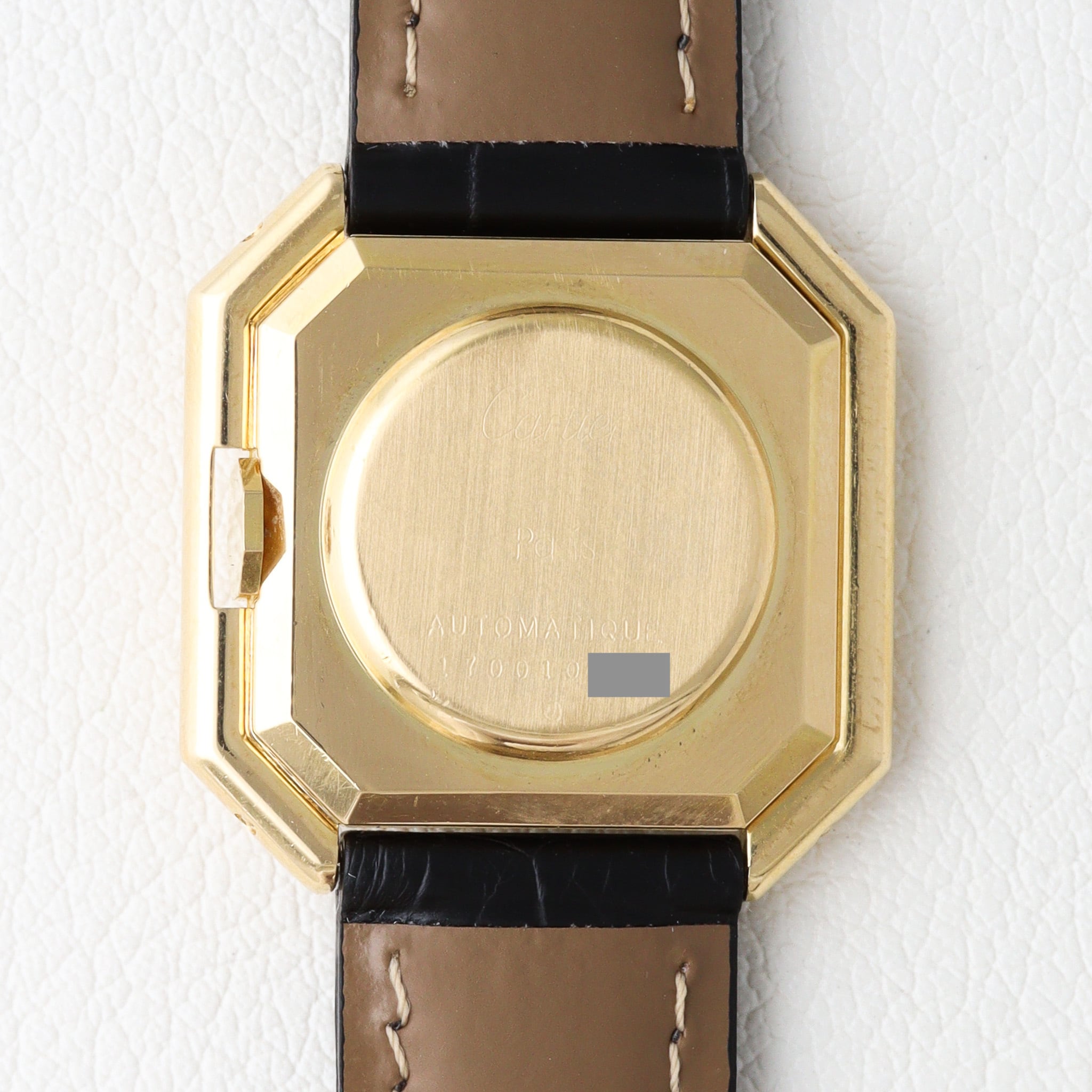カルティエ サンチュール XL PARISダイアル 自動巻き Automatic ref.17001 AT