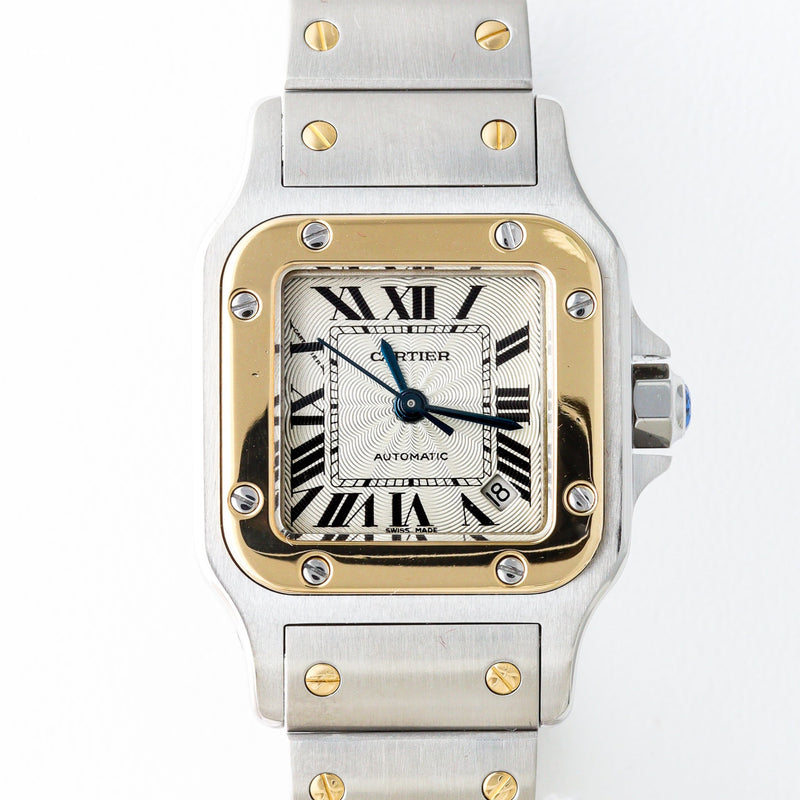 Santos Galbee / SM / stainless gold / サントスガルべ 自動巻