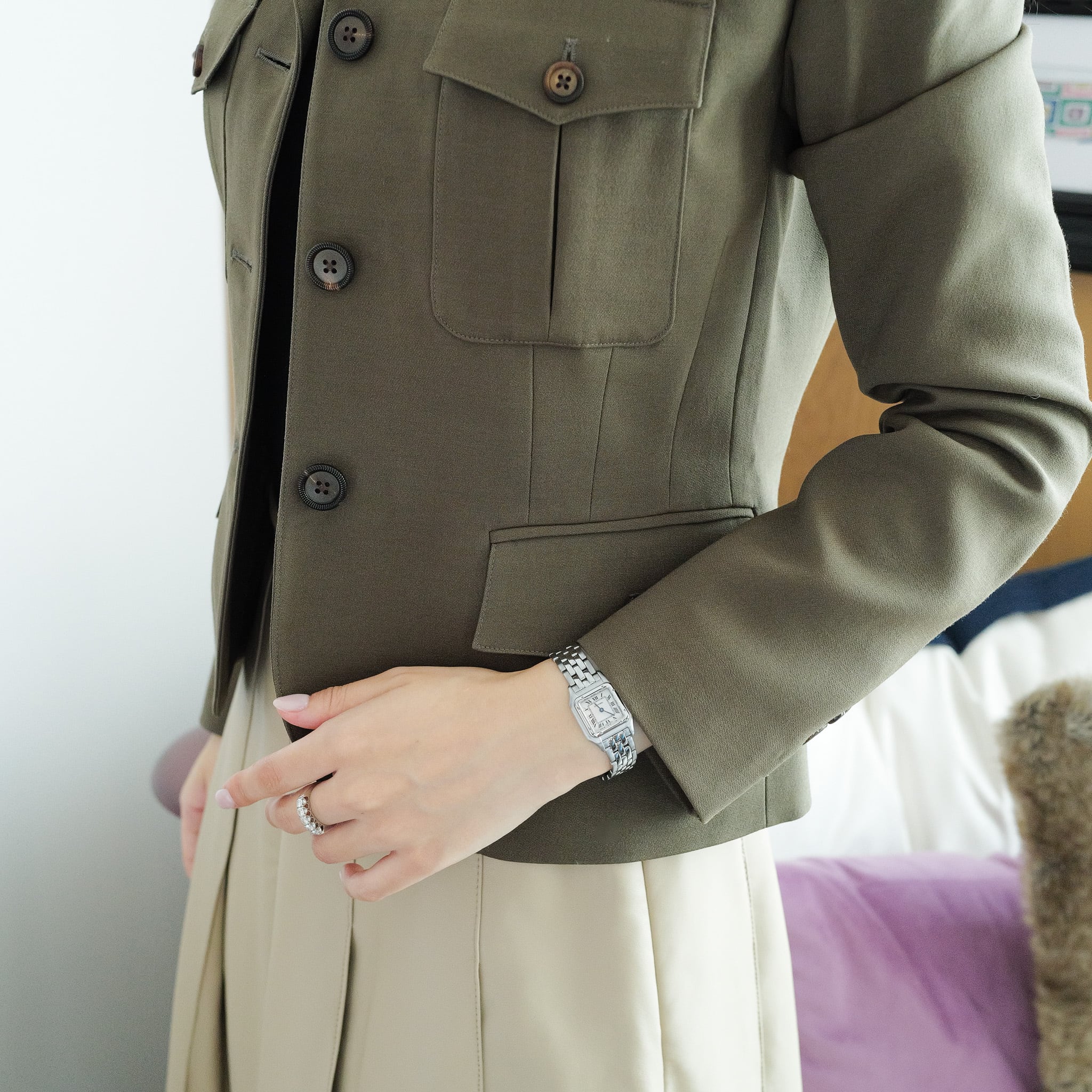 カルティエ パンテール SM ステンレス