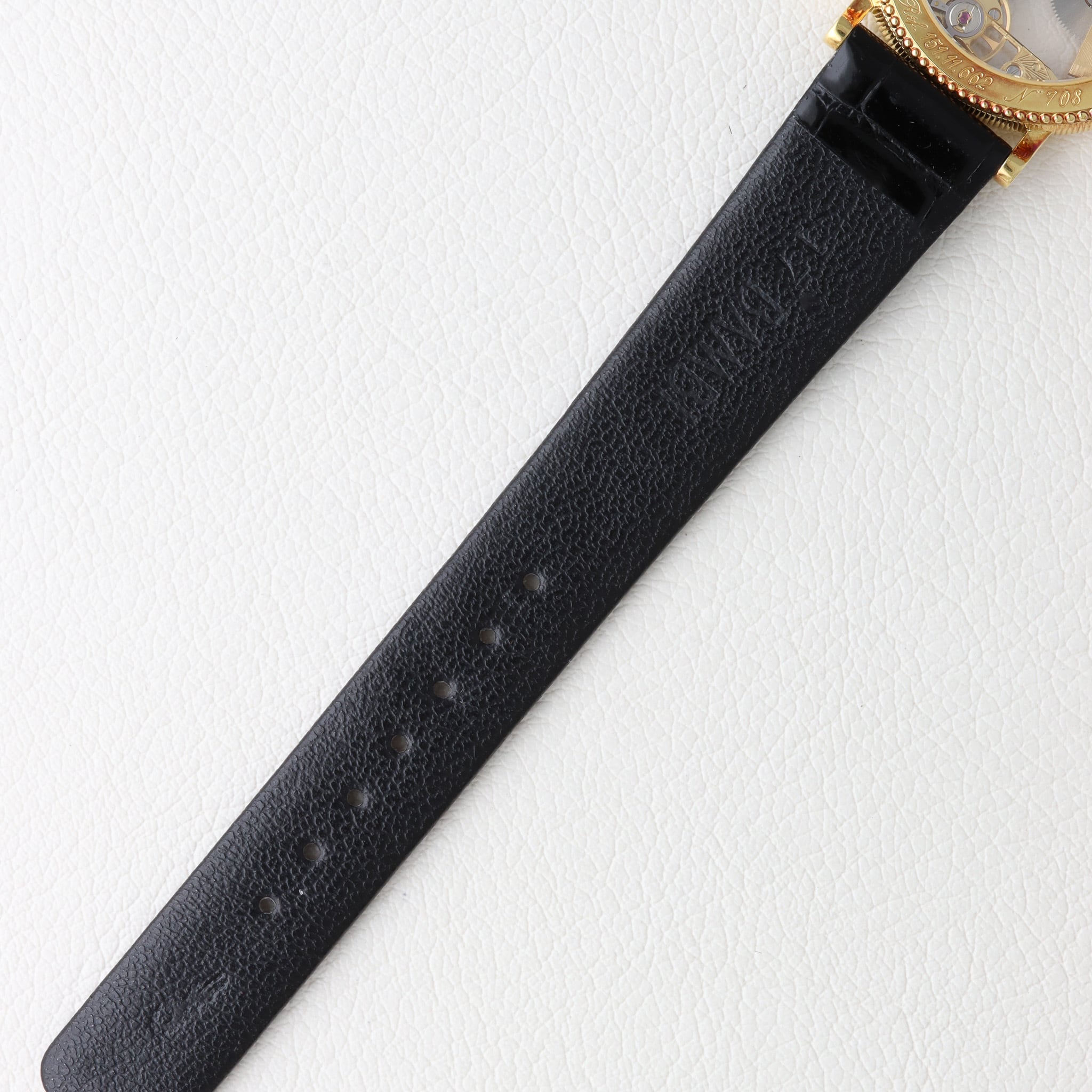 UNIVERSAL GENEVE スケルトン 18kYG 自動巻き マイクロローター 151.11.662