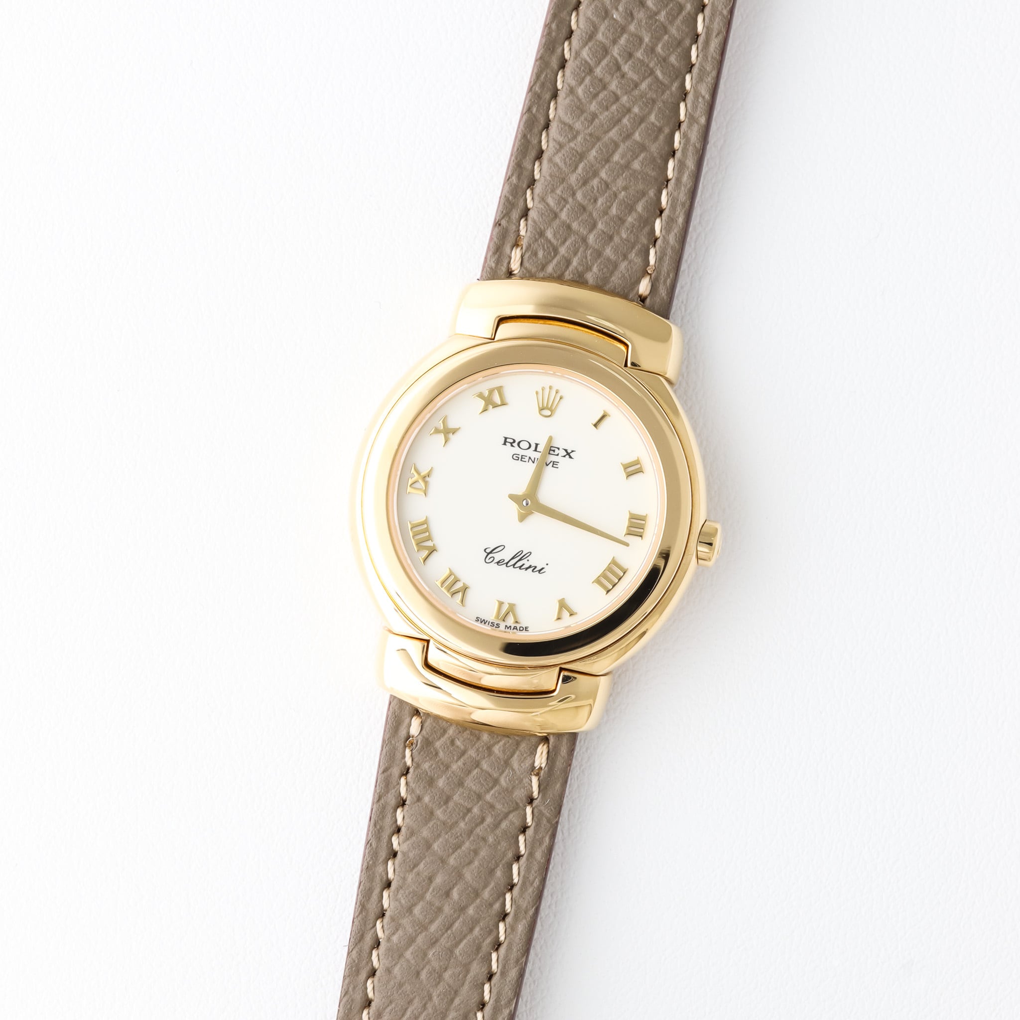 ROLEX / Cellini / yellow gold / strap / チェリーニ