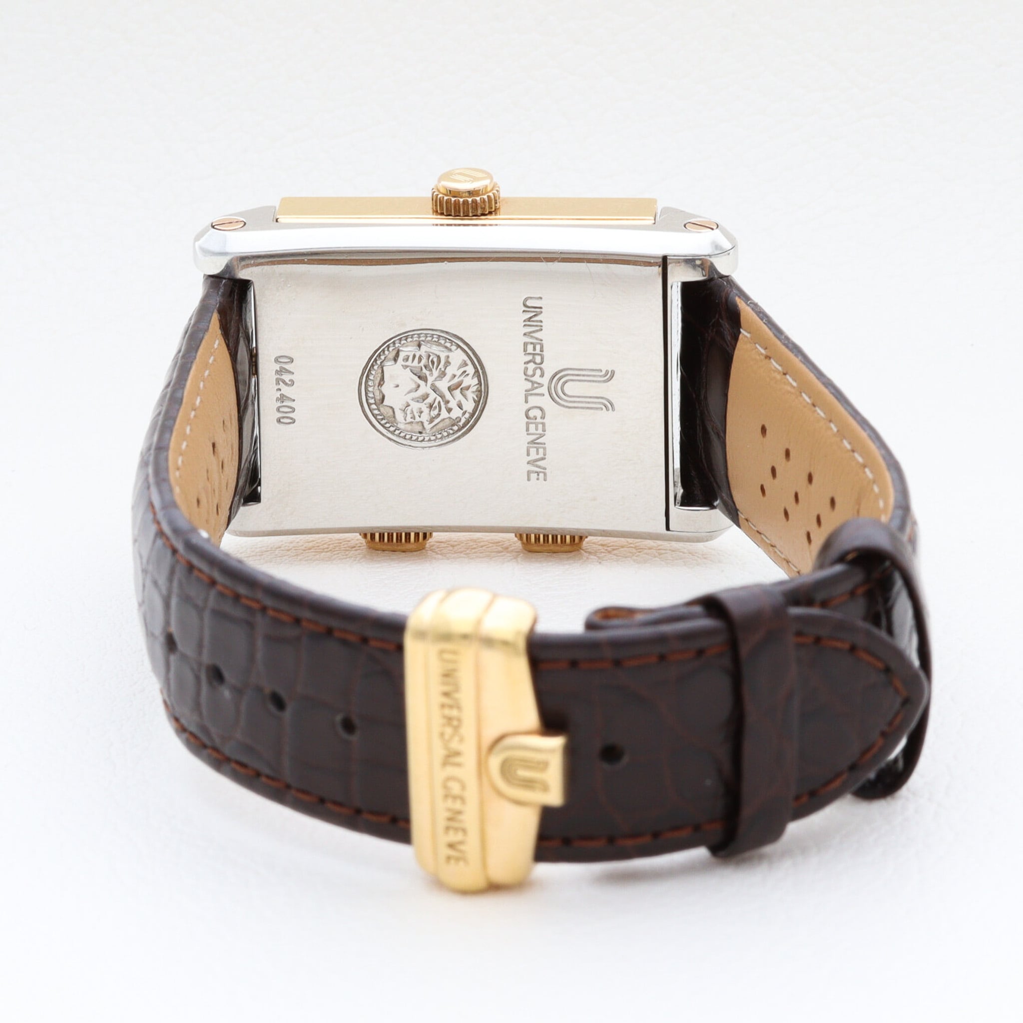 UNIVERSAL GENEVE ゴールデンヤヌスカブリオレ　042.400