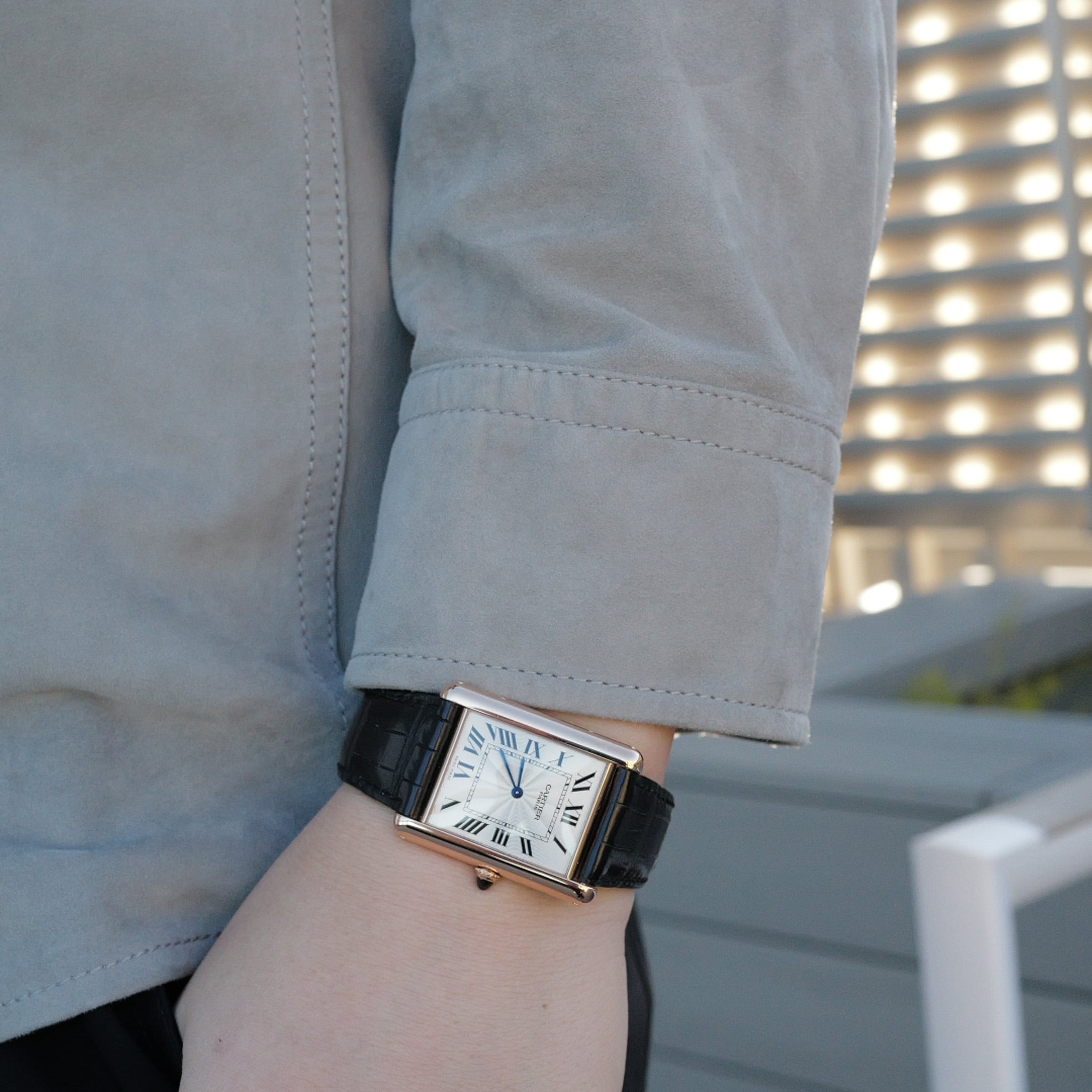 カルティエ タンクルイXL  Ref.W1551451 手巻き裏スケ CPCP Collection Privee Cartier Paris