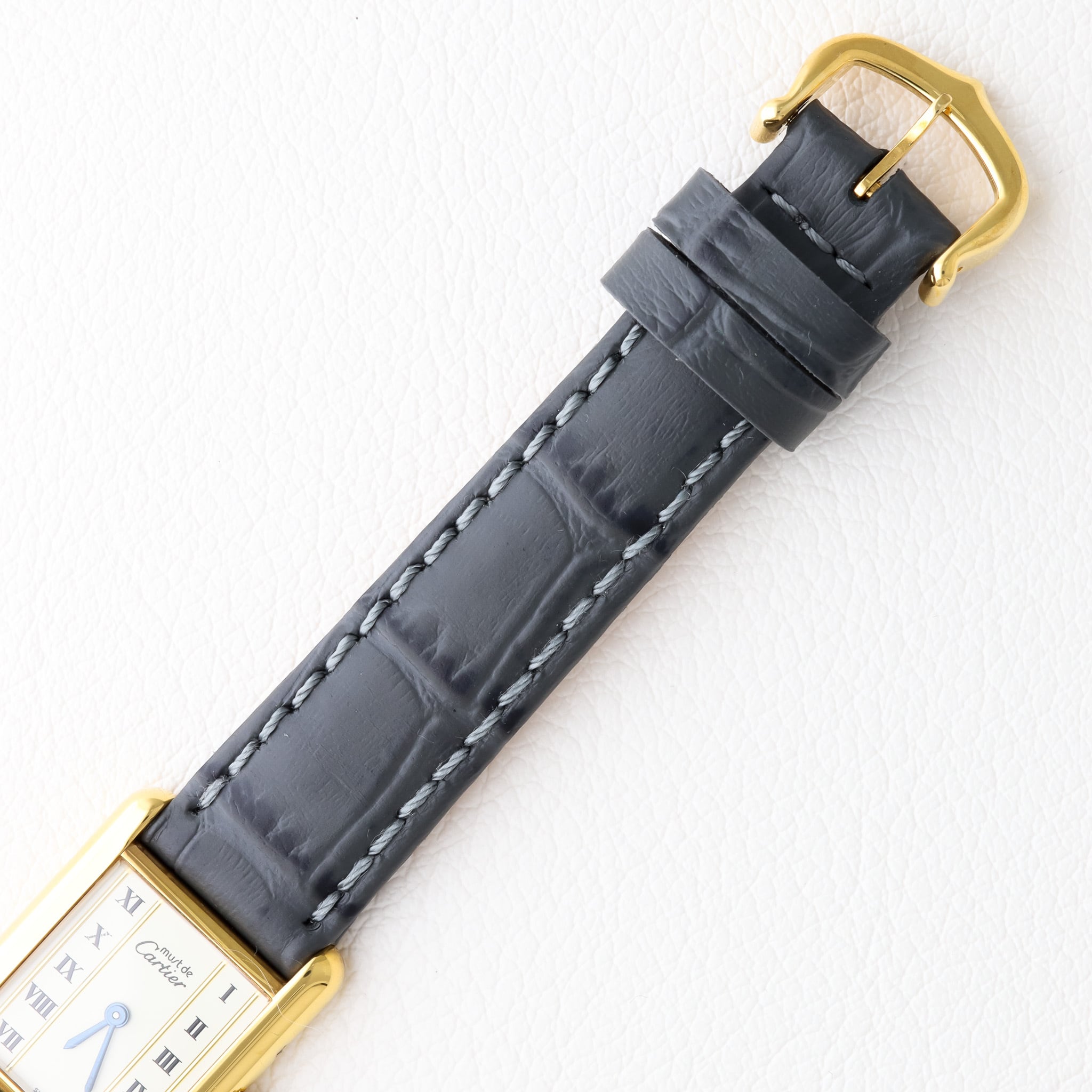 カルティエ マストタンク SM ストレートローマン ダイヤル