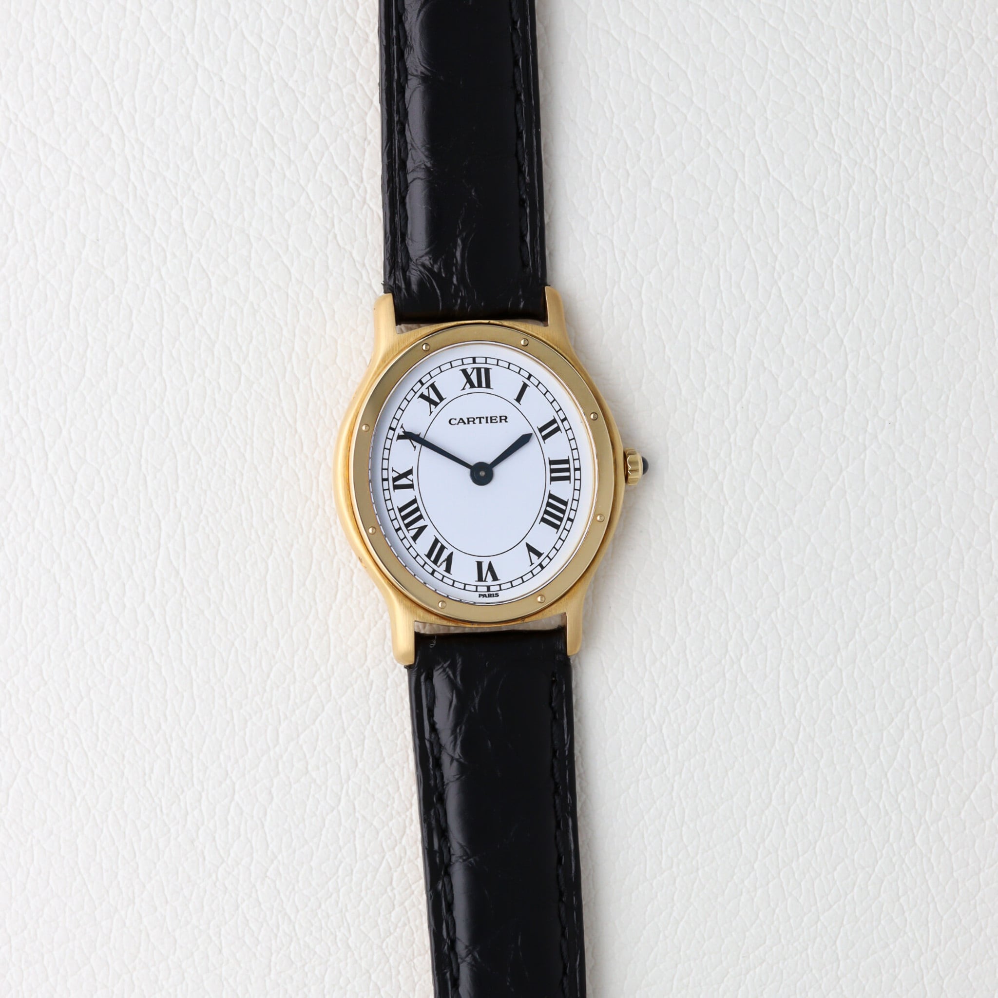 カルティエ アルカードLM エクストラフラット PARIS文字盤　ref.9605