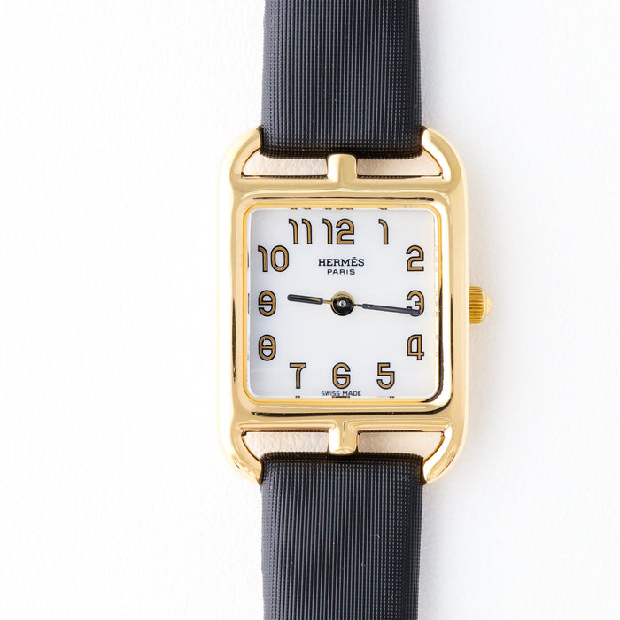 Hermes / Cape Cod / MM / Quartz / Yellow Gold / Mini Cape Cod Yellow Gold Shell Dial