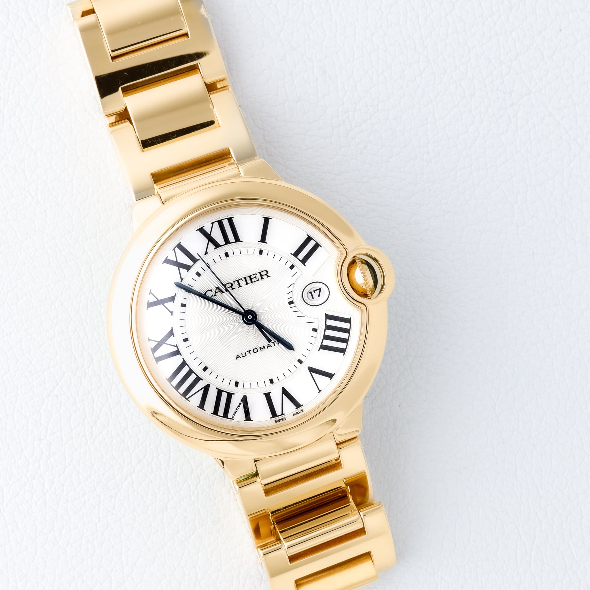 カルティエ バロンブルー ゴールド 42mm