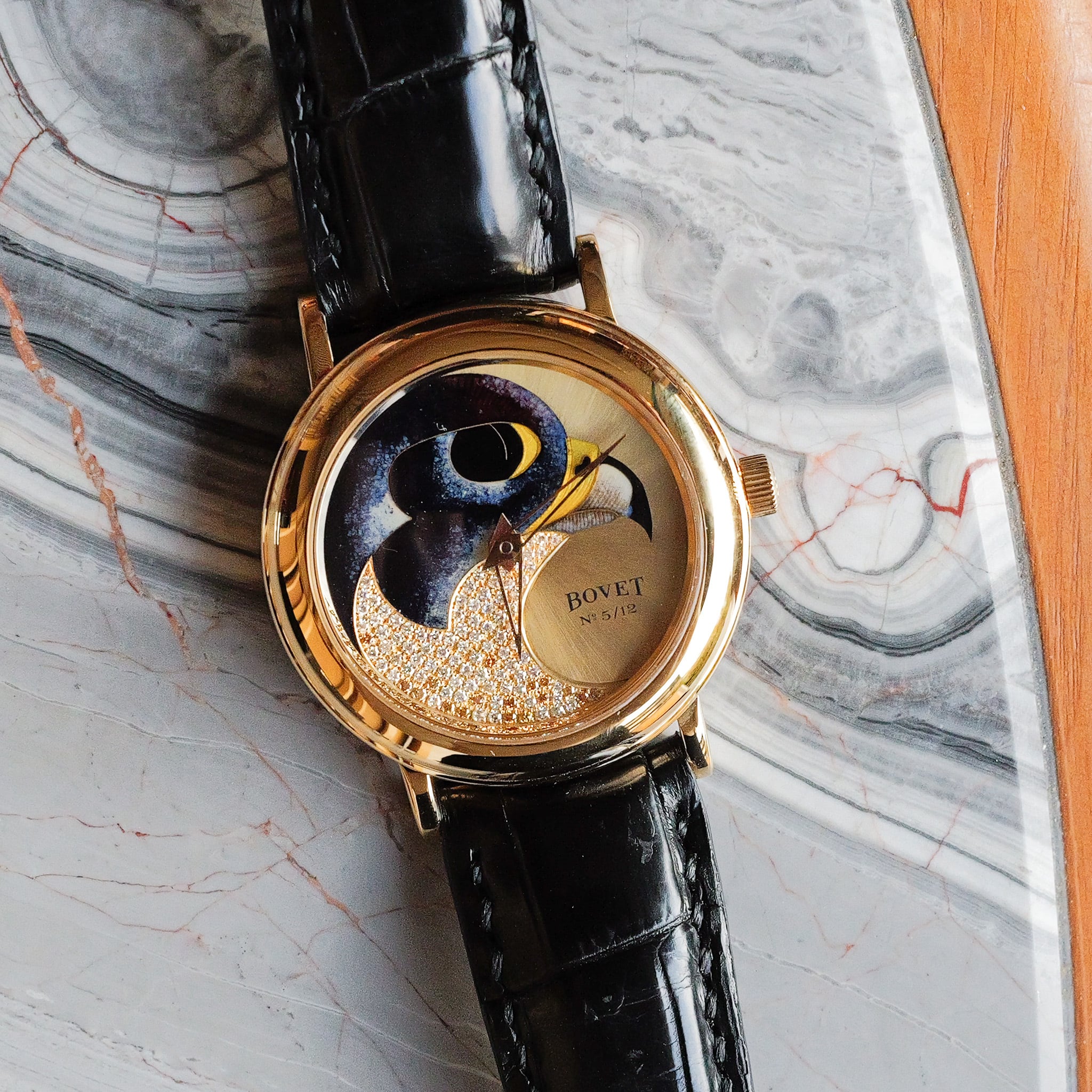 BOVET Le Faucon 世界12本限定 裏スケ オートマ