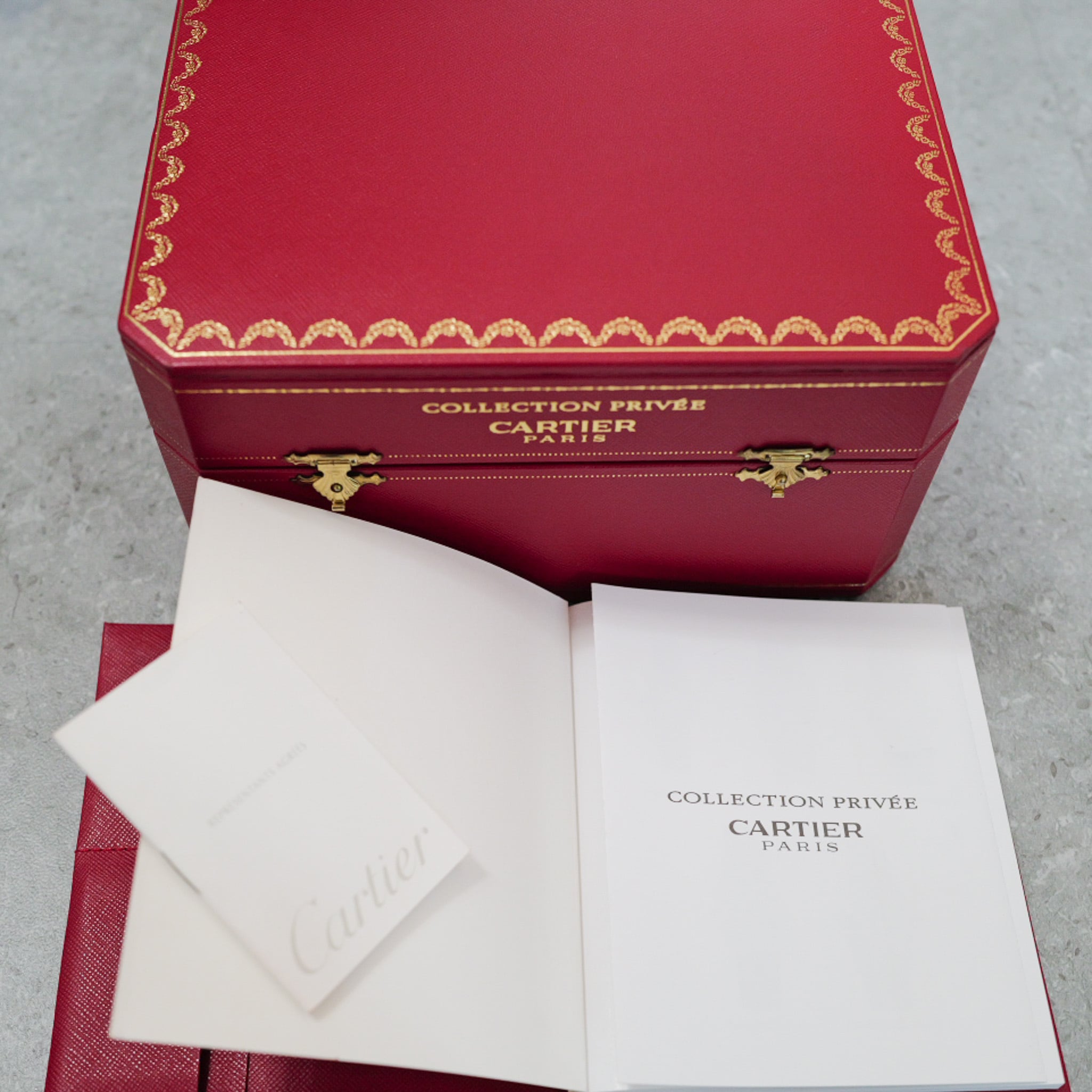 カルティエ タンクルイXL  Ref.W1551451 手巻き裏スケ CPCP Collection Privee Cartier Paris