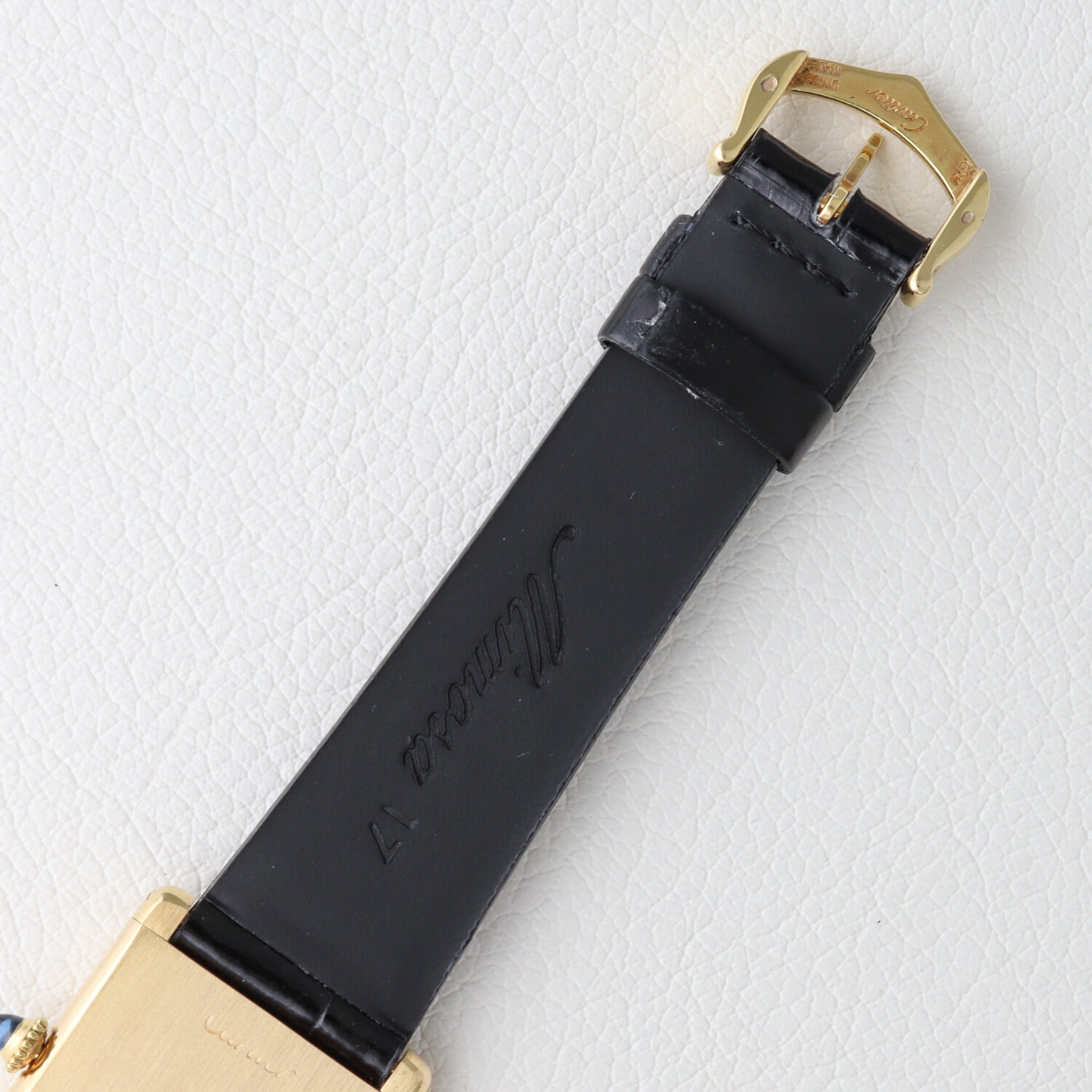 カルティエ タンクルイ LM エクストラフラット PARIS  ref.96019 クラックなし cal.96