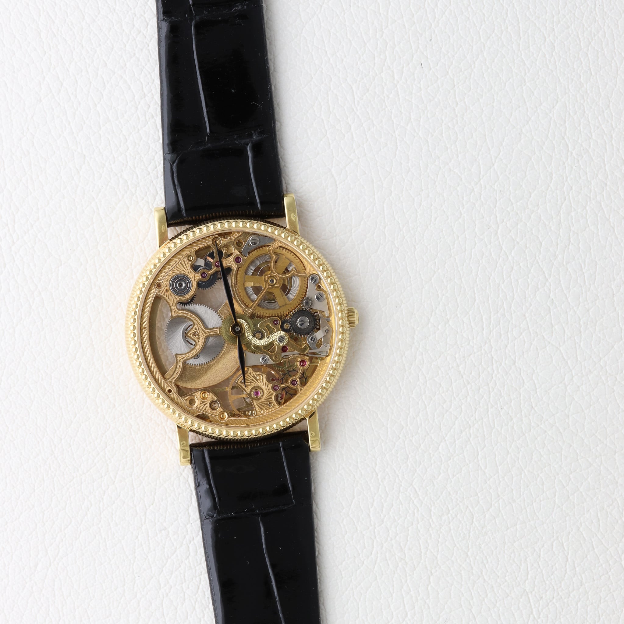 UNIVERSAL GENEVE スケルトン 18kYG 自動巻き マイクロローター 151.11.662