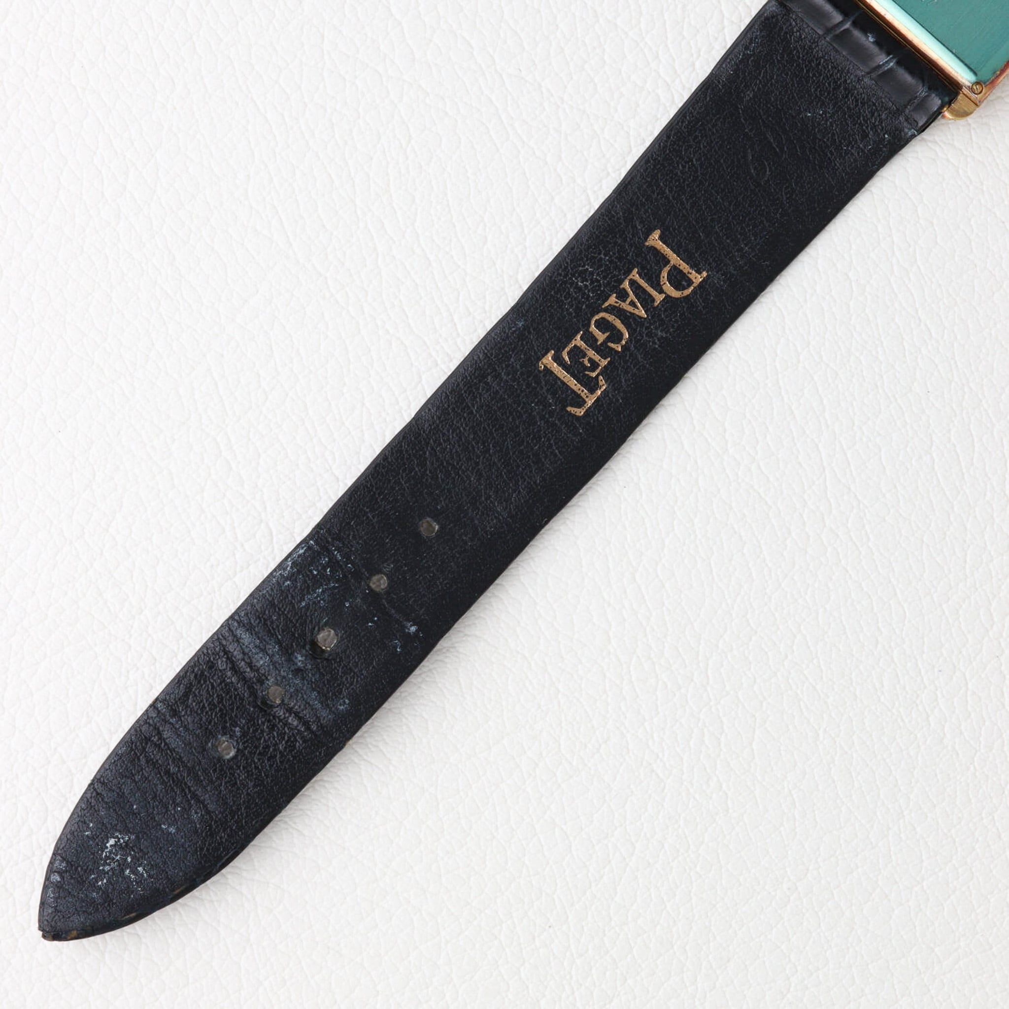 ピアジェ タンク バークダイアル 手巻き 18kYGゴールド piaget
