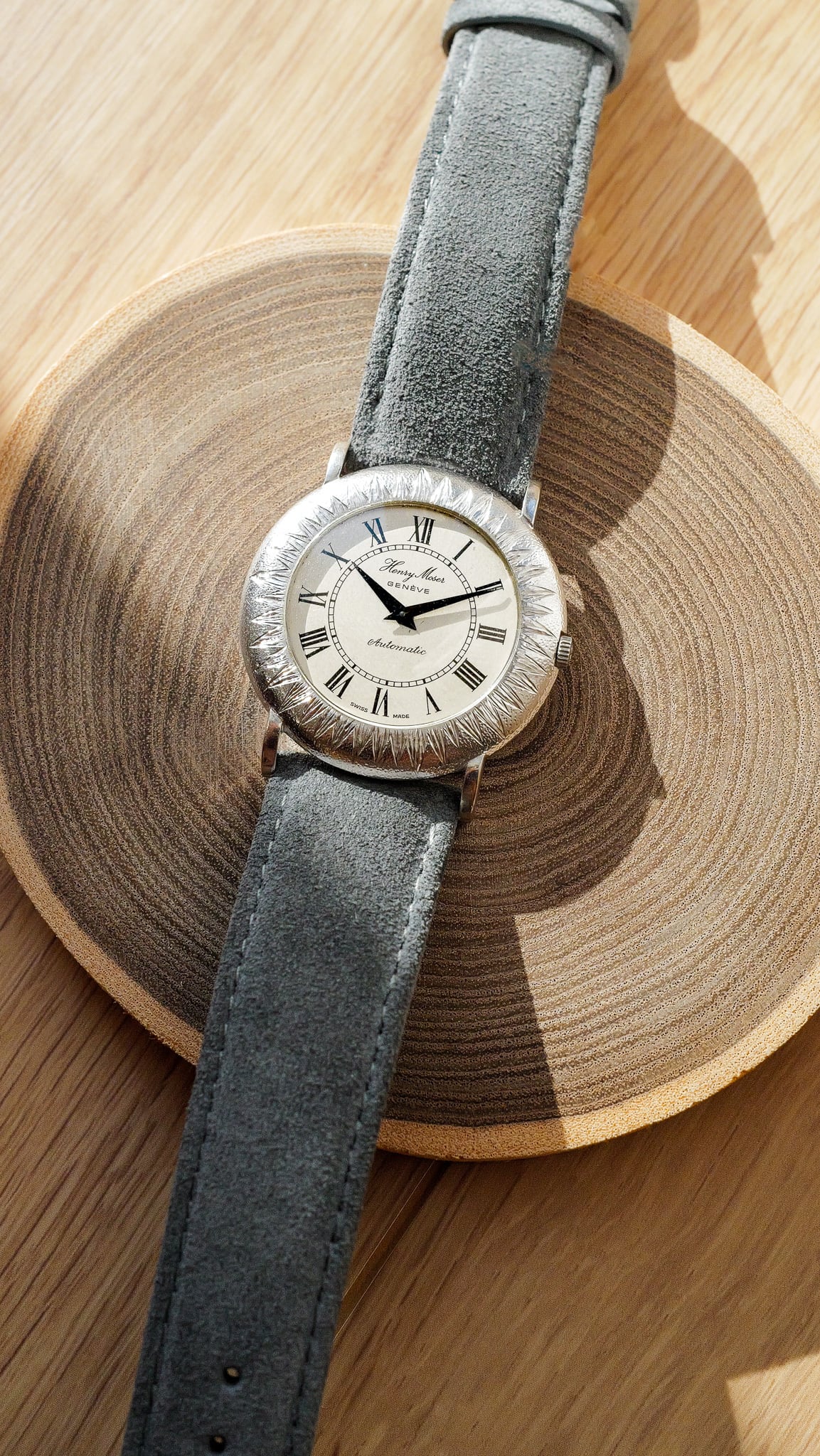 H.モーザー ラウンド WG AT cal.71 フレデリックピゲ 1970年代