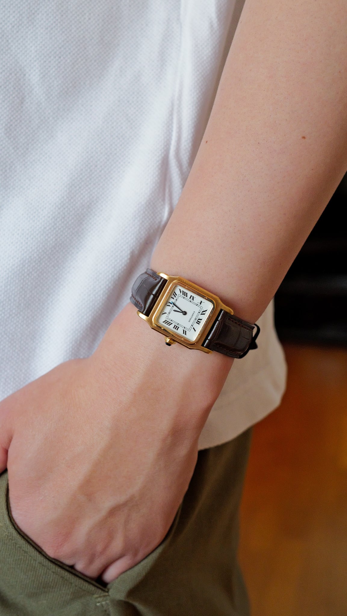 カルティエ サントスドゥモン LM Ref.78097